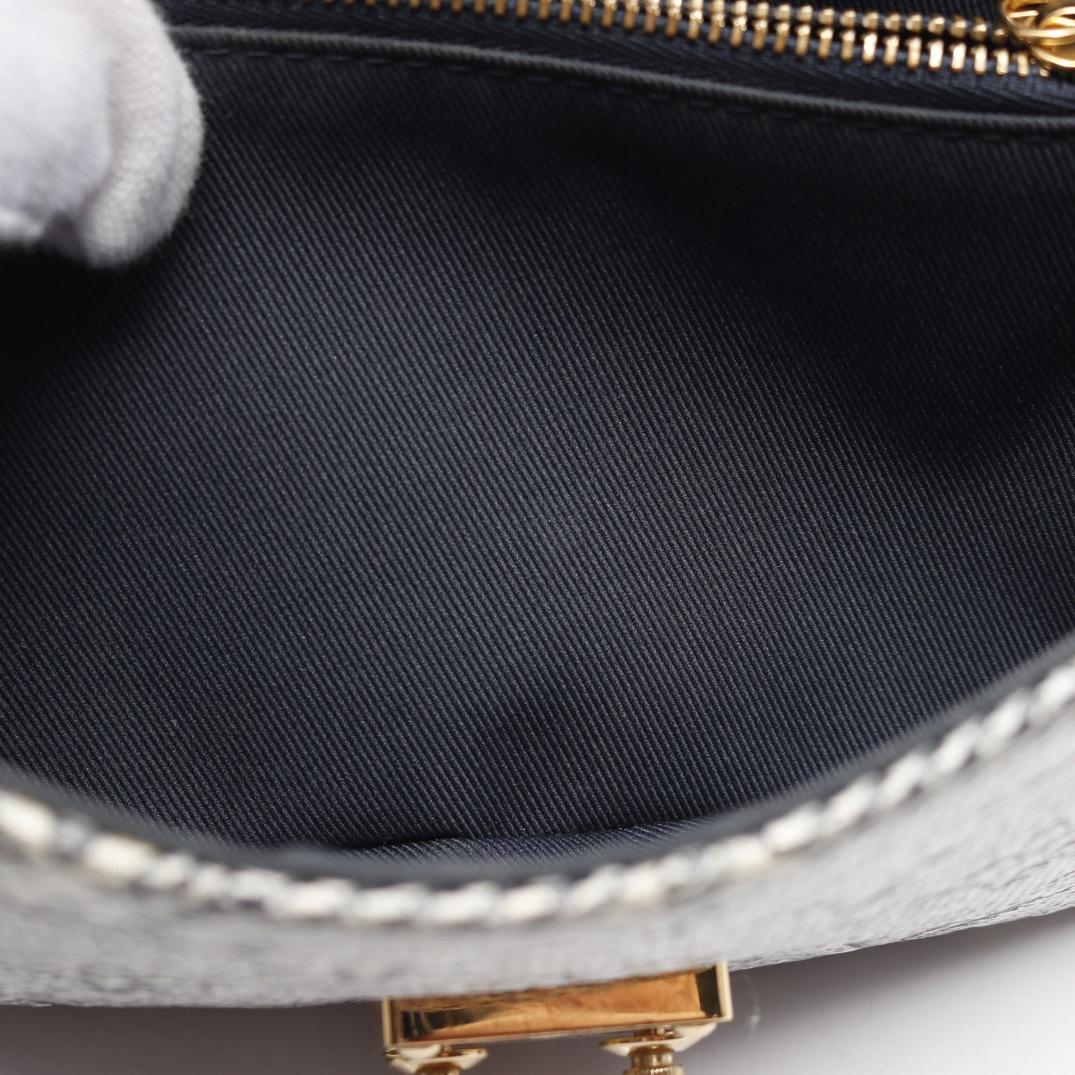 Louis Vuitton Louis Vuitton Pochette Metis Ew Handbag Coated Canvas Leather Navy Size ONE SIZE - 5 Thumbnail
