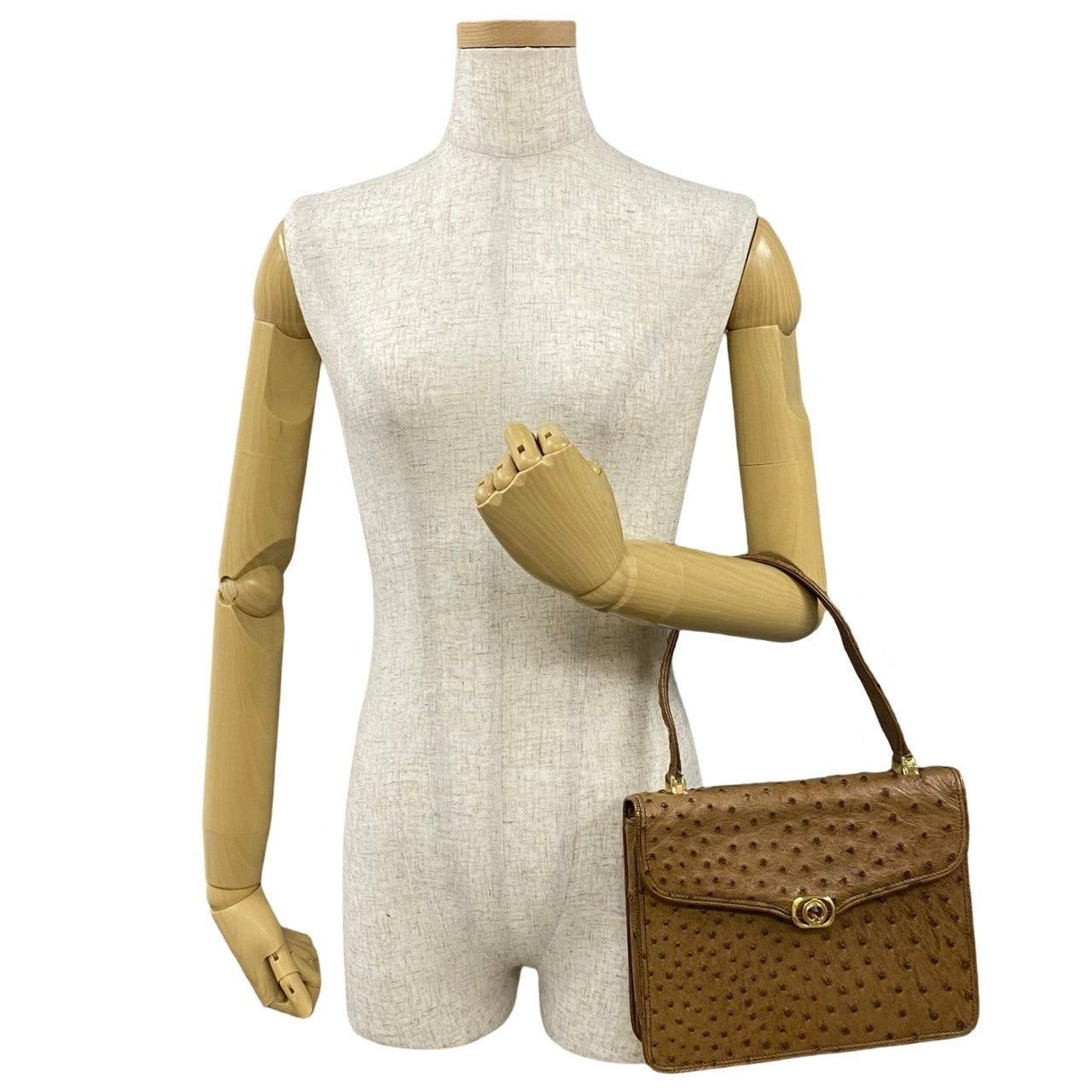 Gucci Gucci Handbag Brown Leather Size ONE SIZE - 2 Thumbnail