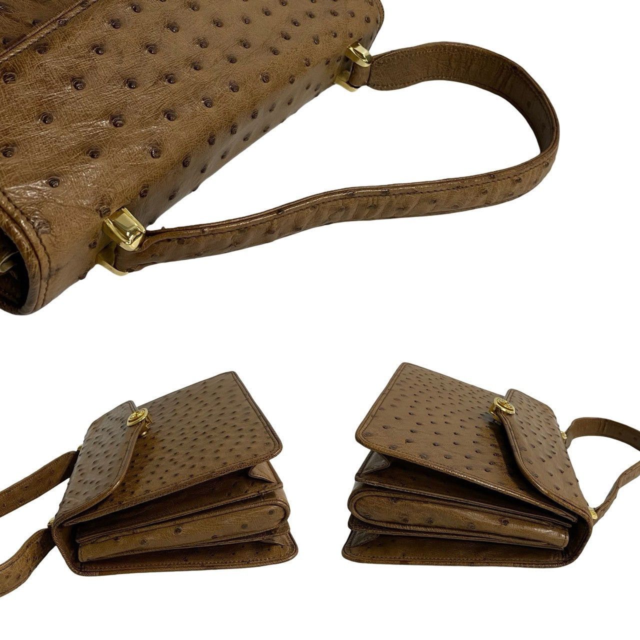 Gucci Gucci Handbag Brown Leather Size ONE SIZE - 5 Thumbnail