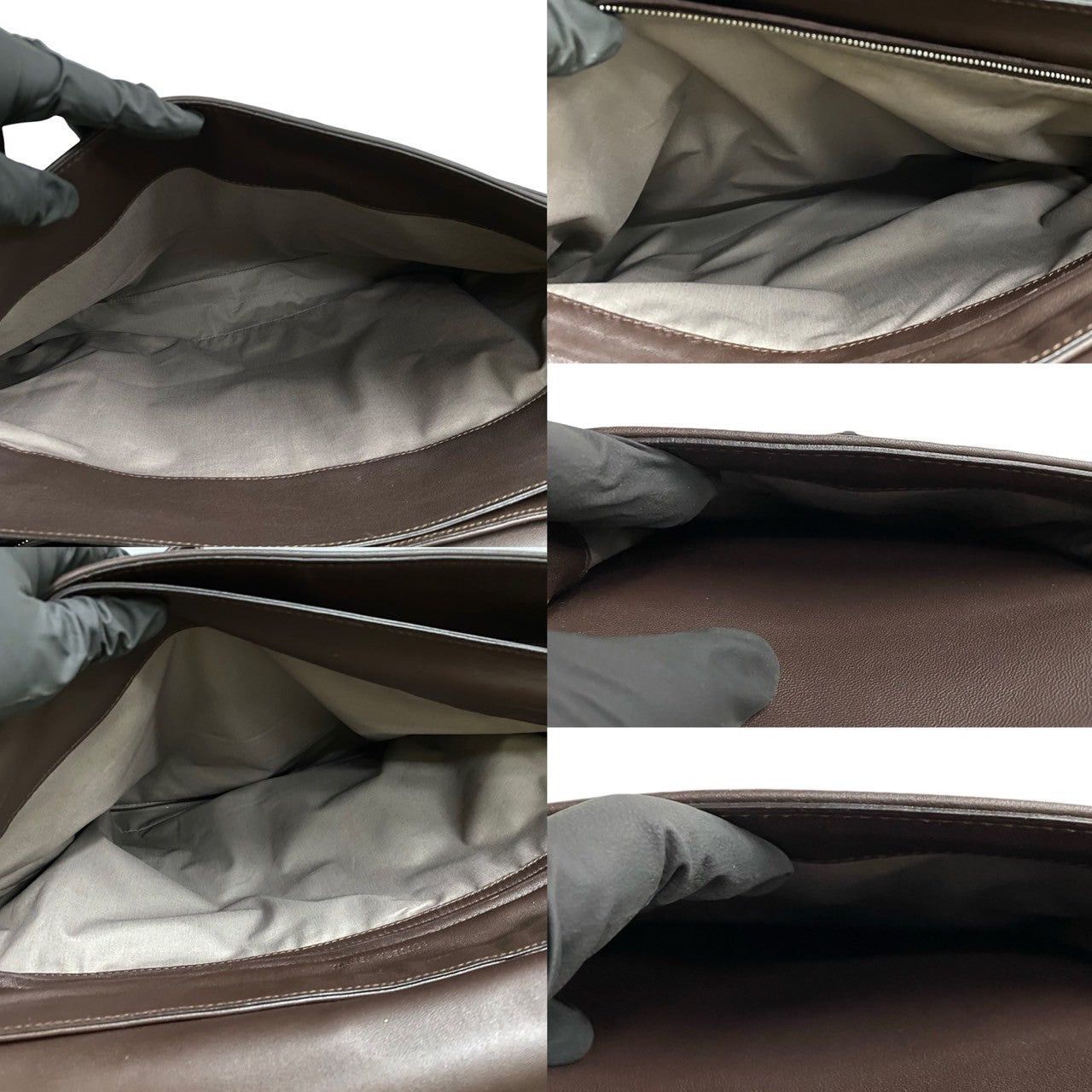 Bottega Veneta Bottega Veneta Handbag Brown Leather Size ONE SIZE - 8 Thumbnail