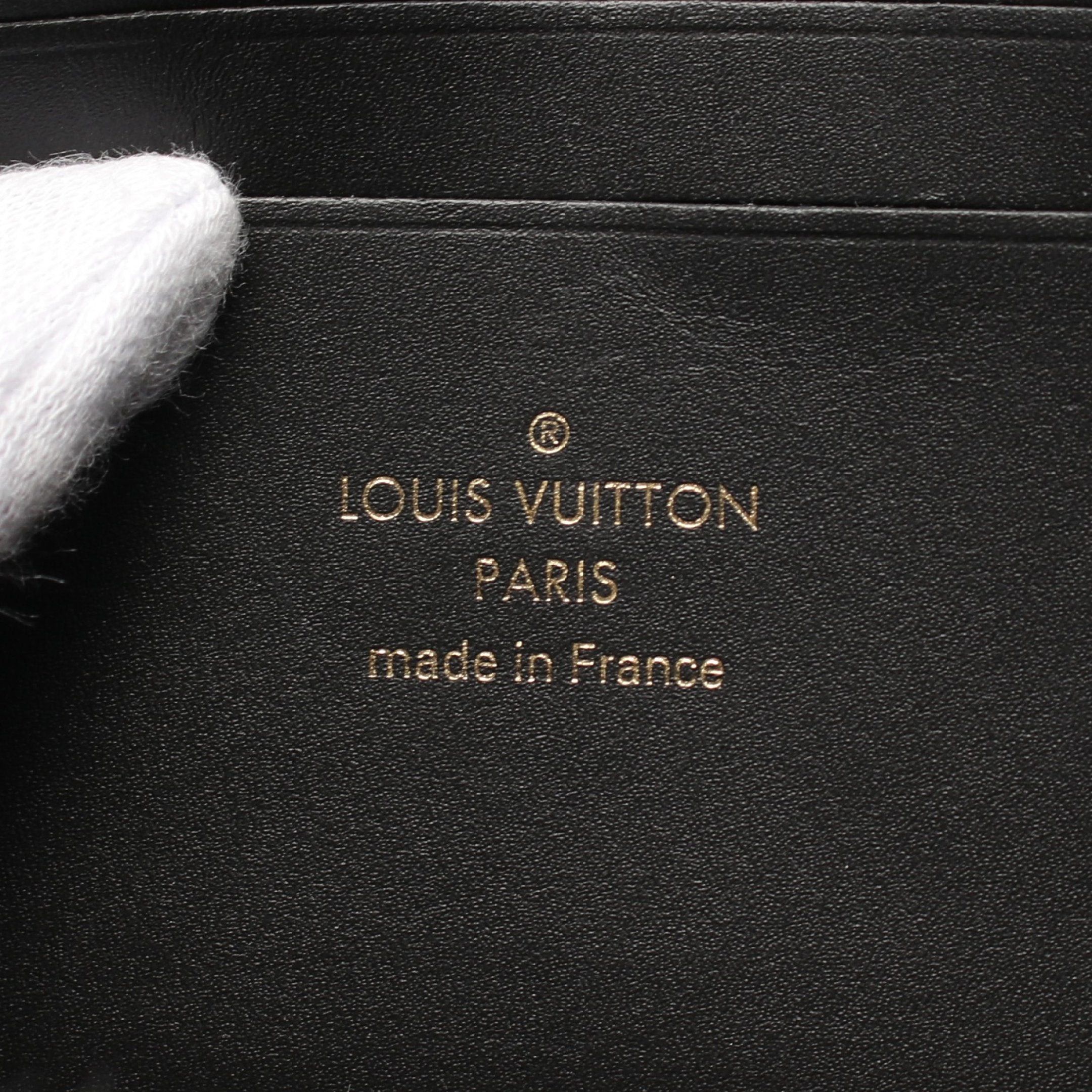 Louis Vuitton Louis Vuitton Portefeuil Dauphine Monogram Reverse Chain Wallet Leather Brown Beige Size ONE SIZE - 4 Thumbnail