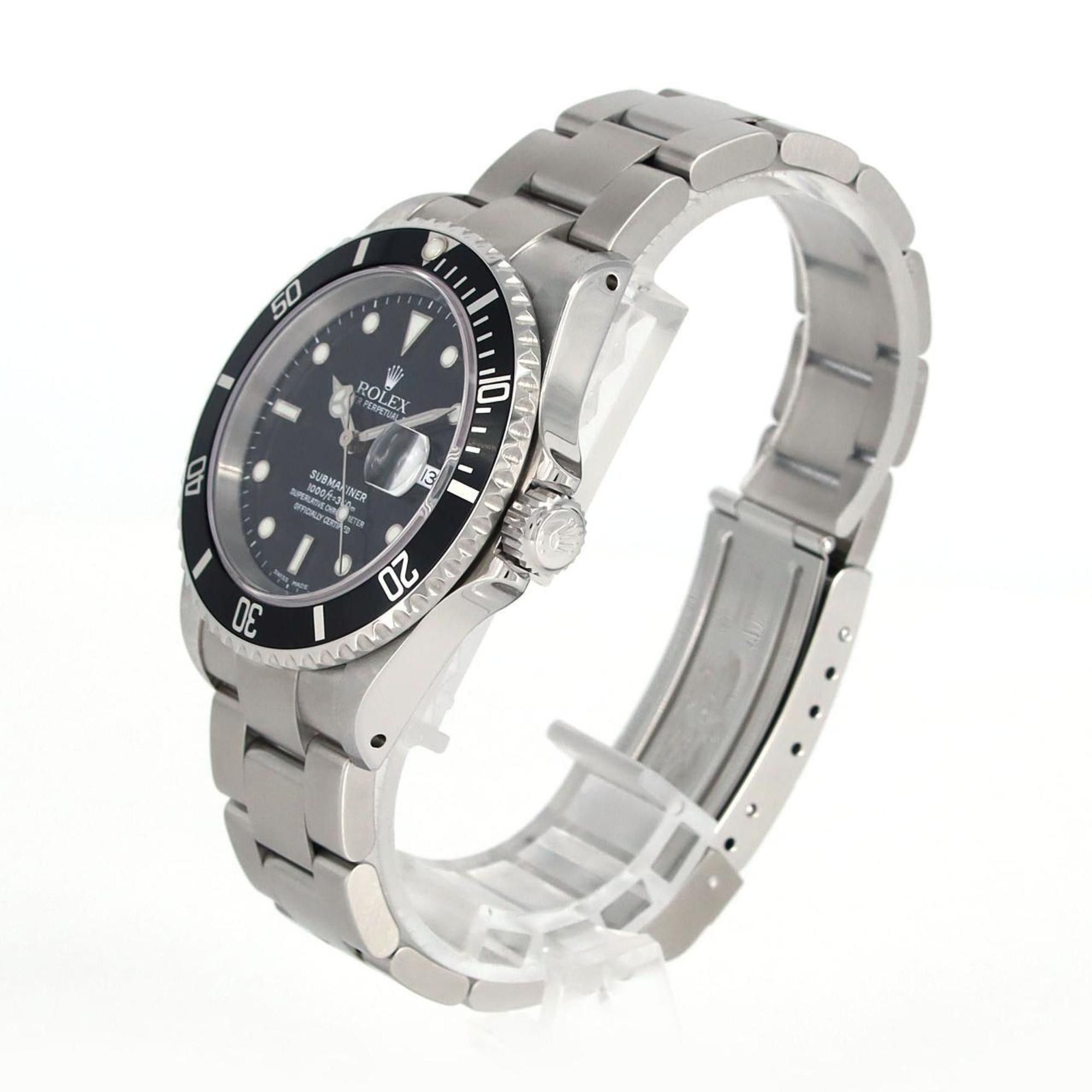 Rolex Rolex Submariner Date 16610 SS Wristwatch Automatic P serial Size ONE SIZE - 2 Thumbnail