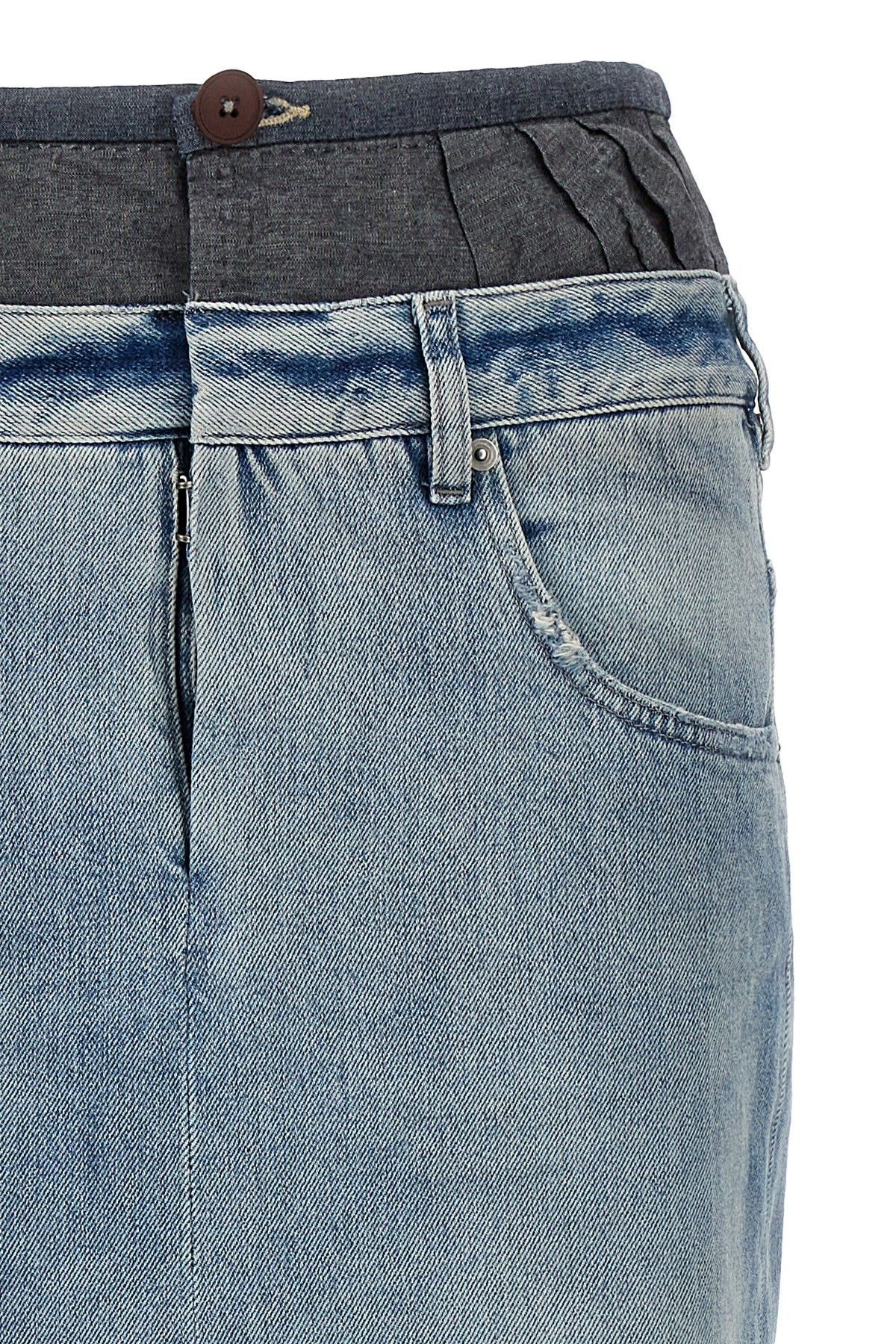 Maison Margiela Slits denim skirt Size 26" / US 2 / IT 38 - 3 Thumbnail