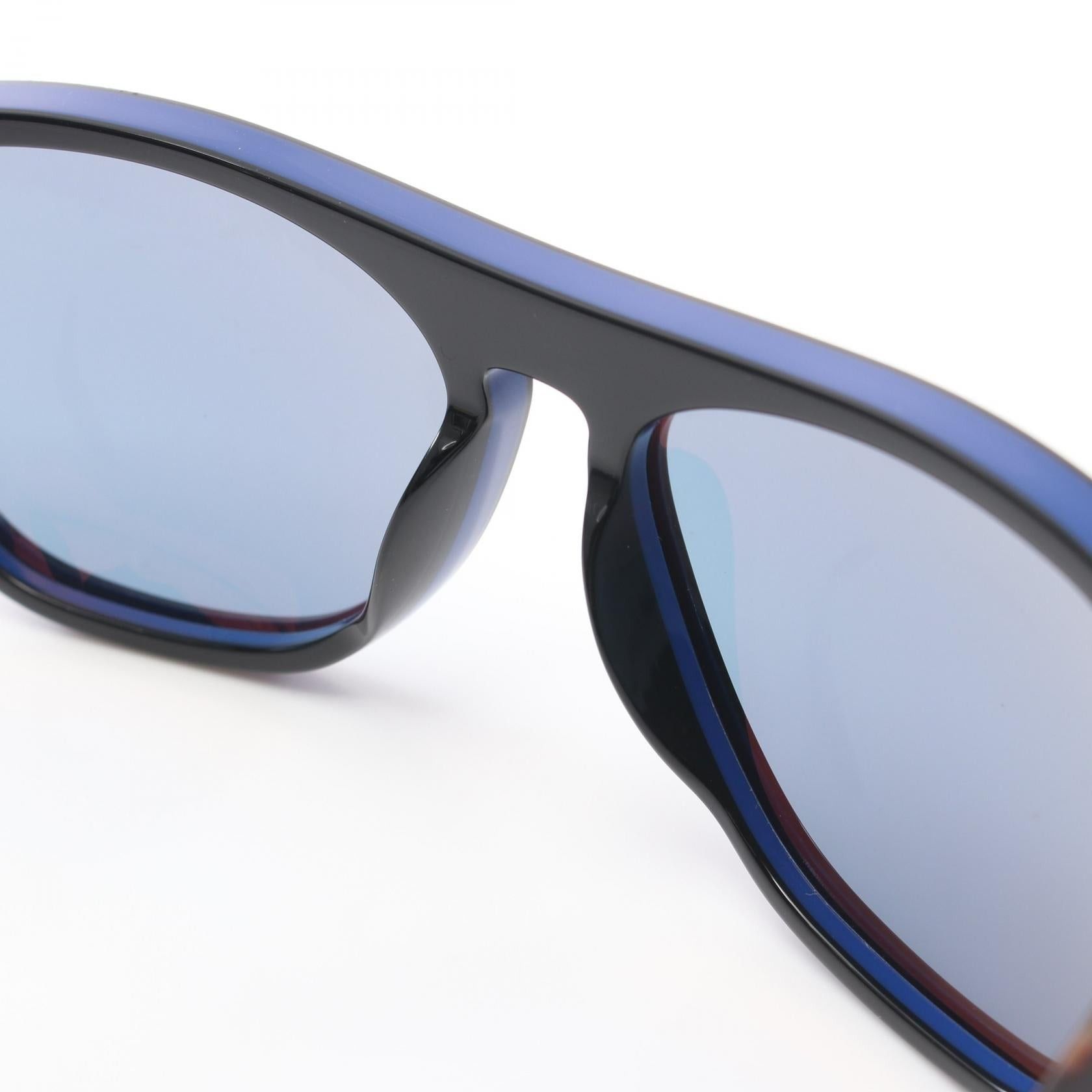 Louis Vuitton Louis Vuitton Oliver Sunglasses Black Blue Brown Size ONE SIZE - 6 Thumbnail