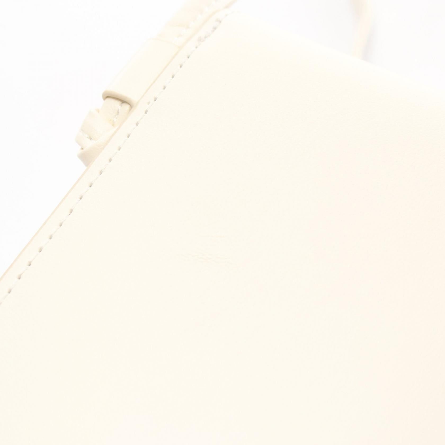 Celine Celine Sunglasses Case Phone Pouch Shoulder Bag Logo Print Leather Off White Size ONE SIZE - 7 Thumbnail