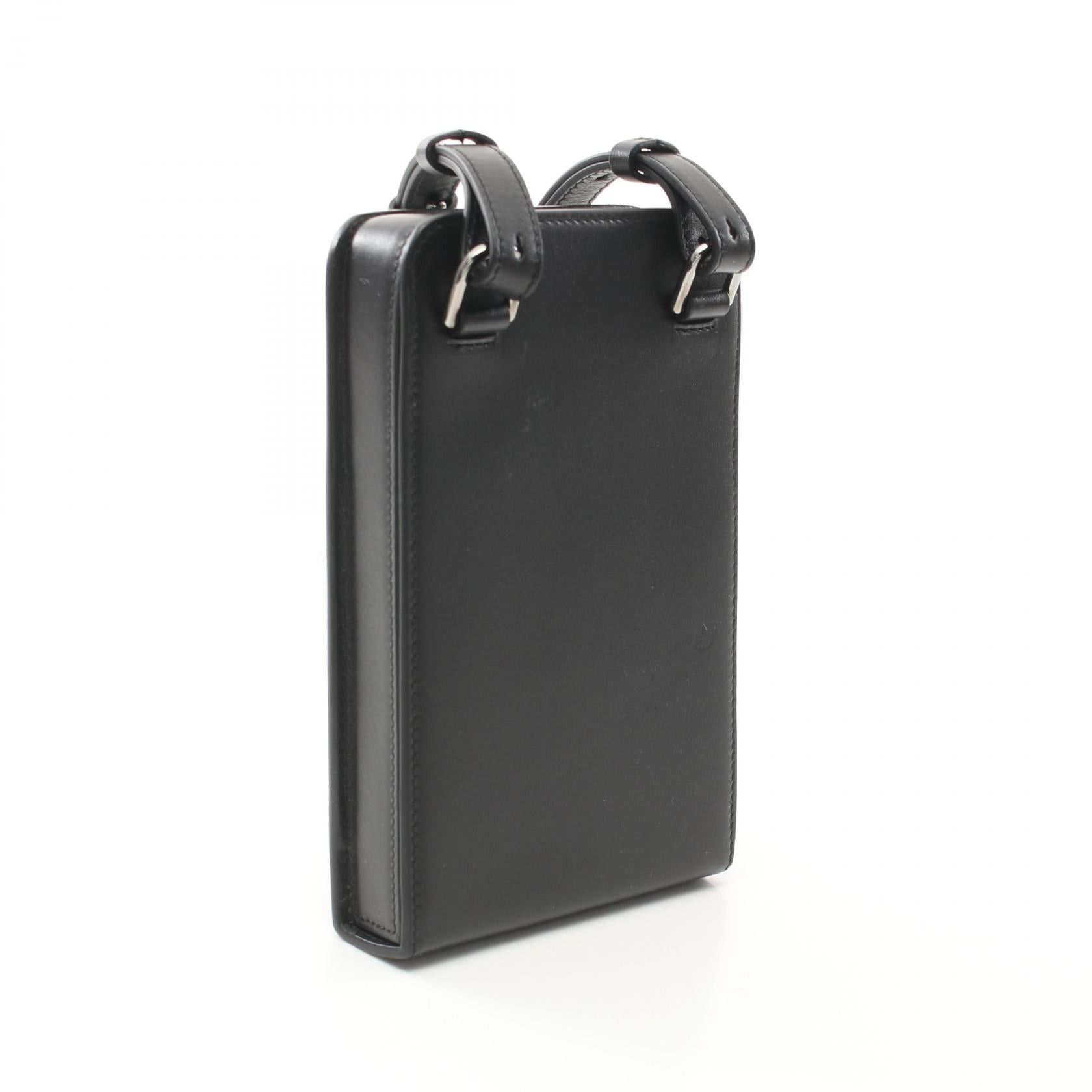 Dior Dior Ultra Messenger Shoulder Bag Leather Black Size ONE SIZE - 2 Thumbnail