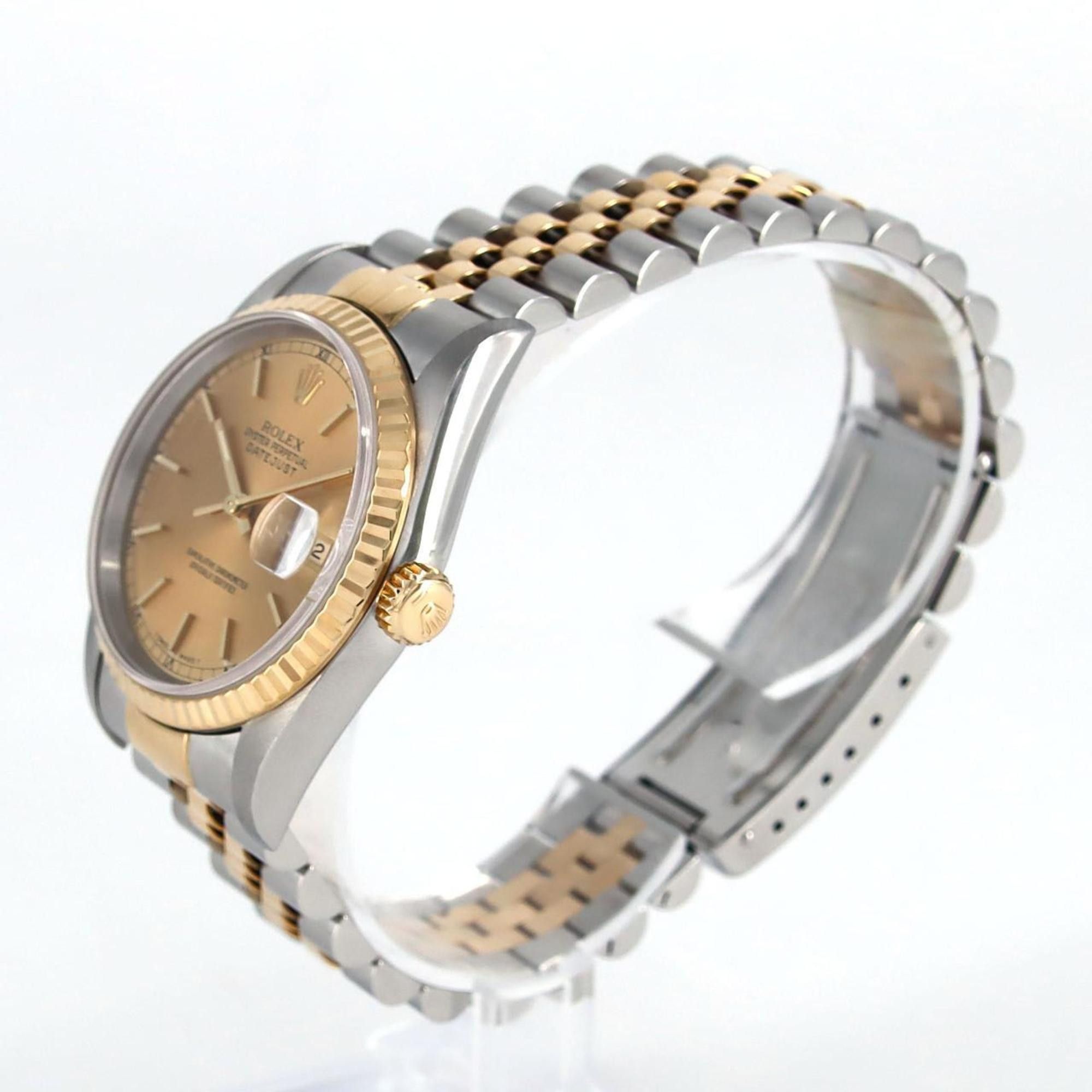 Rolex Rolex Datejust 16233 SSxYG Wristwatch Automatic S Series Size ONE SIZE - 2 Thumbnail