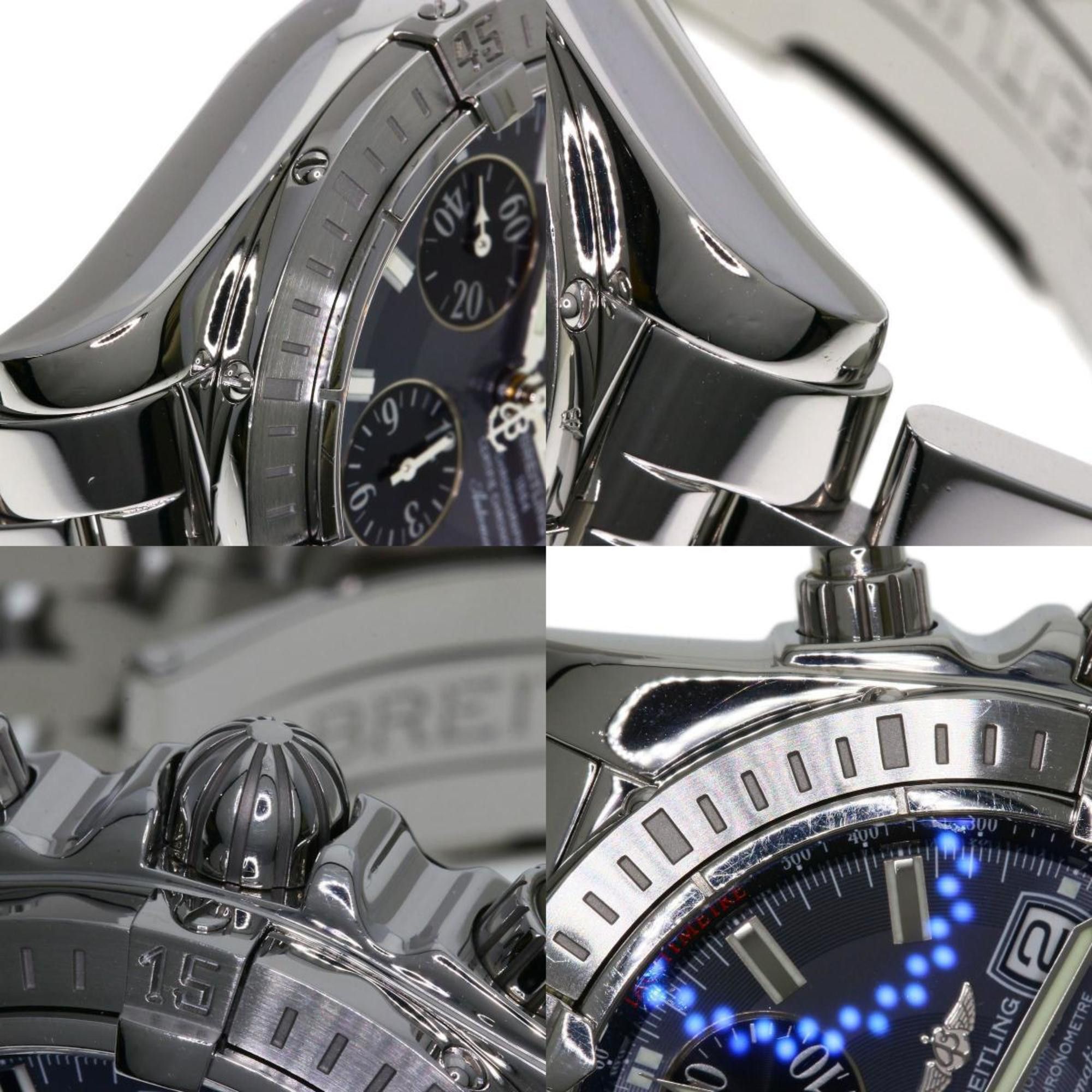 Breitling BREITLING A13356 Chronomat Evolution Watch Stainless Steel SS Men's Size ONE SIZE - 8 Thumbnail