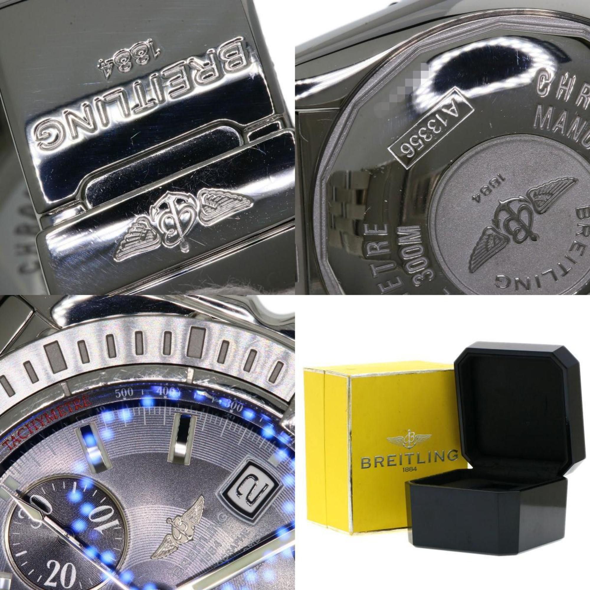 Breitling BREITLING A13356 Chronomat Evolution Watch Stainless Steel SS Men's Size ONE SIZE - 10 Thumbnail
