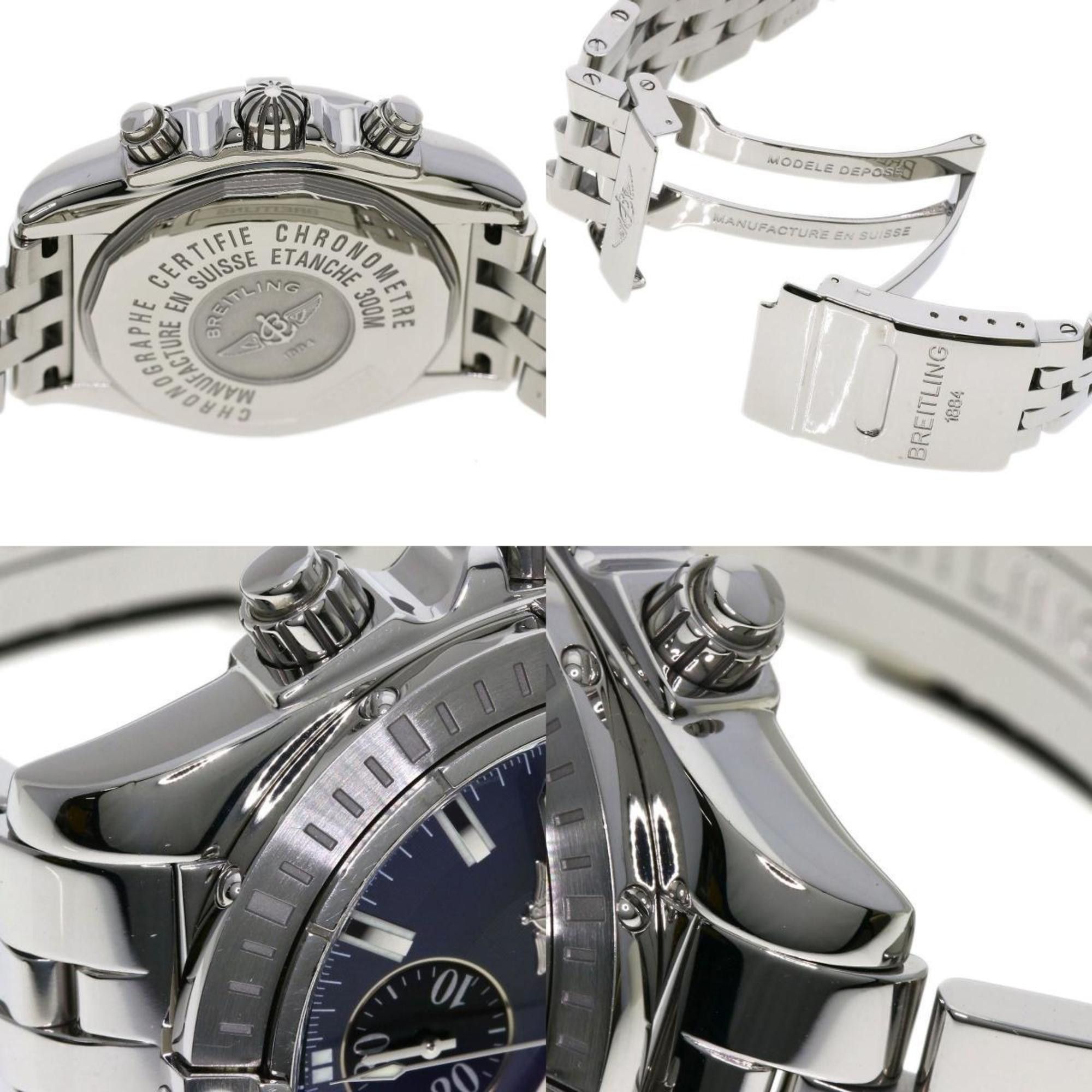 Breitling BREITLING A13356 Chronomat Evolution Watch Stainless Steel SS Men's Size ONE SIZE - 7 Thumbnail