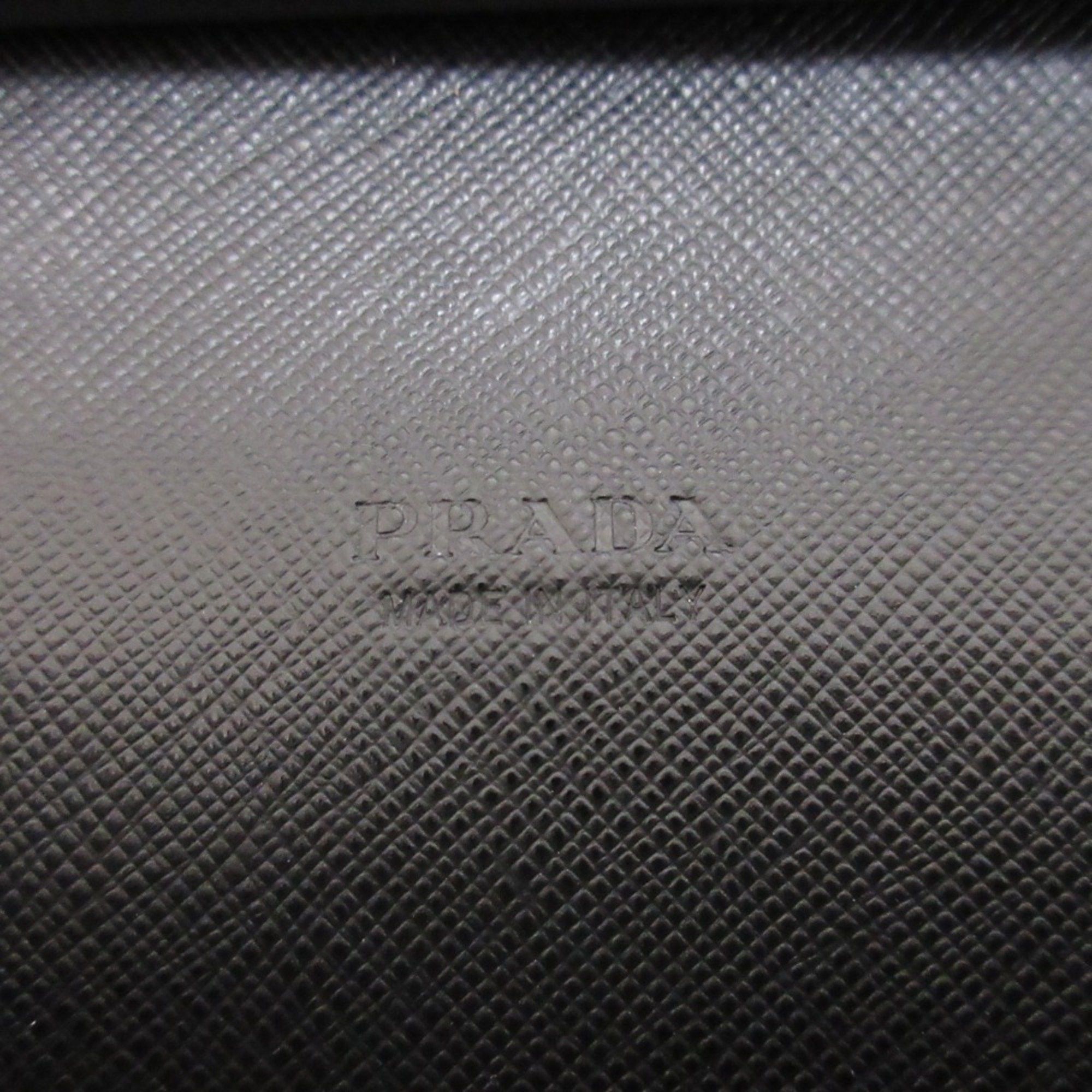 Prada Prada Saffiano Leather Organizer Long Wallet Navy Men's Size ONE SIZE - 12 Thumbnail