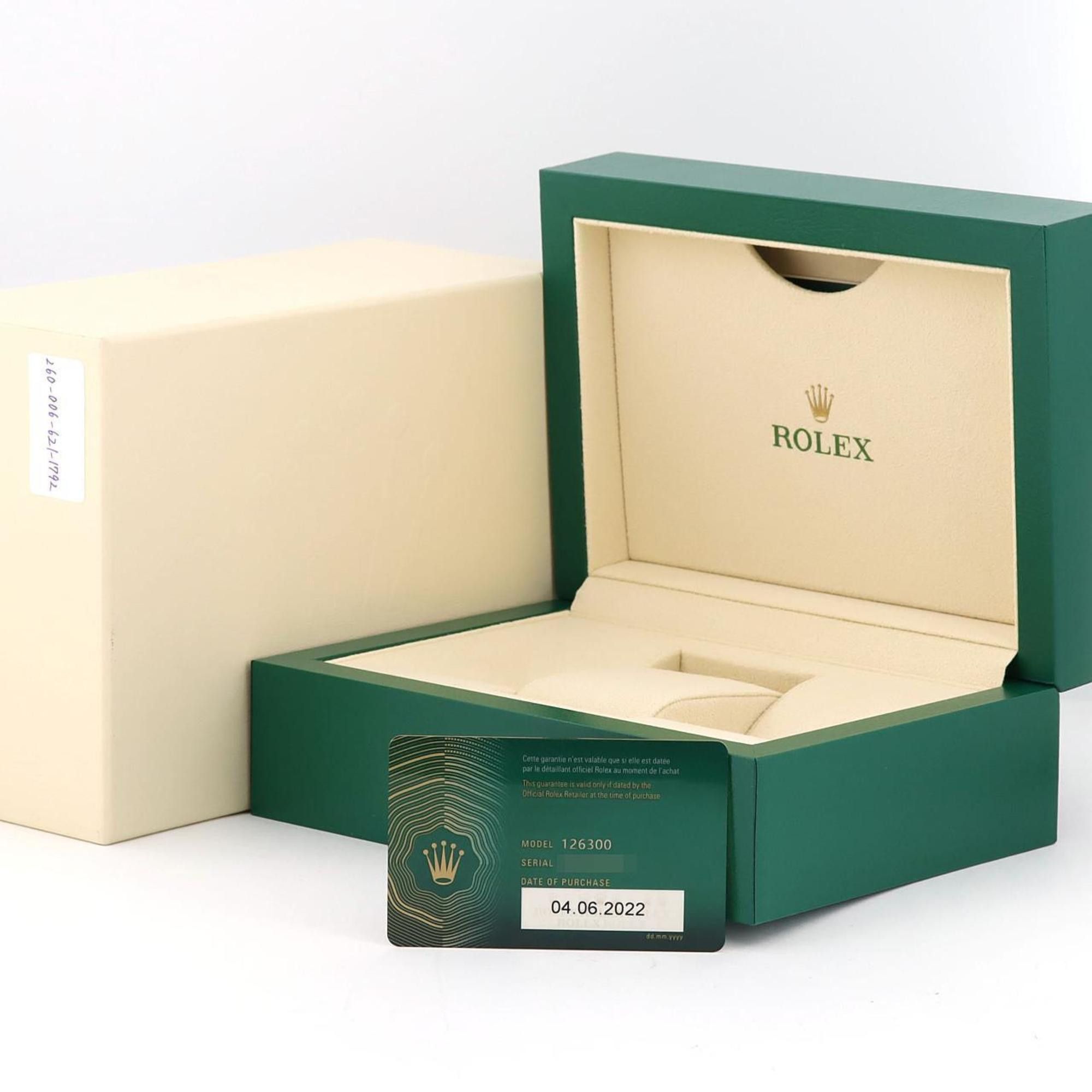 Rolex Rolex Datejust 126300 SS Wristwatch Automatic Random Number Size ONE SIZE - 7 Thumbnail