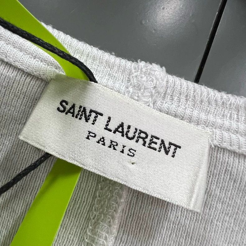 Saint Laurent YSL Logo Short Sleeve T-shirt