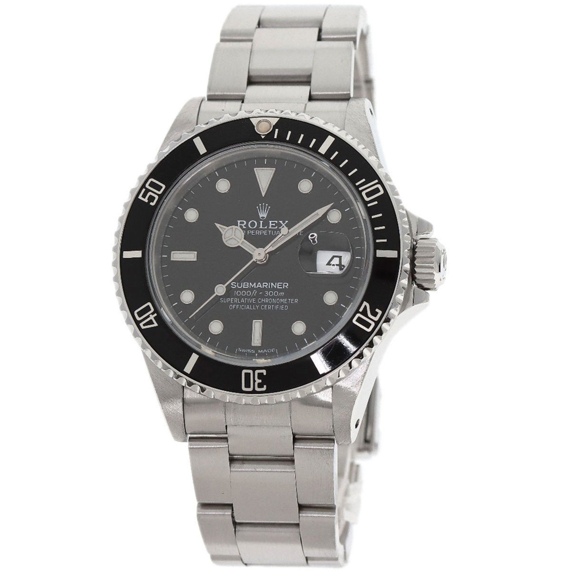 Rolex Rolex 16800 Submariner Triple Zero Bordered Watch Stainless Steel SS Men's ROLEX Size ONE SIZE - 11 Thumbnail