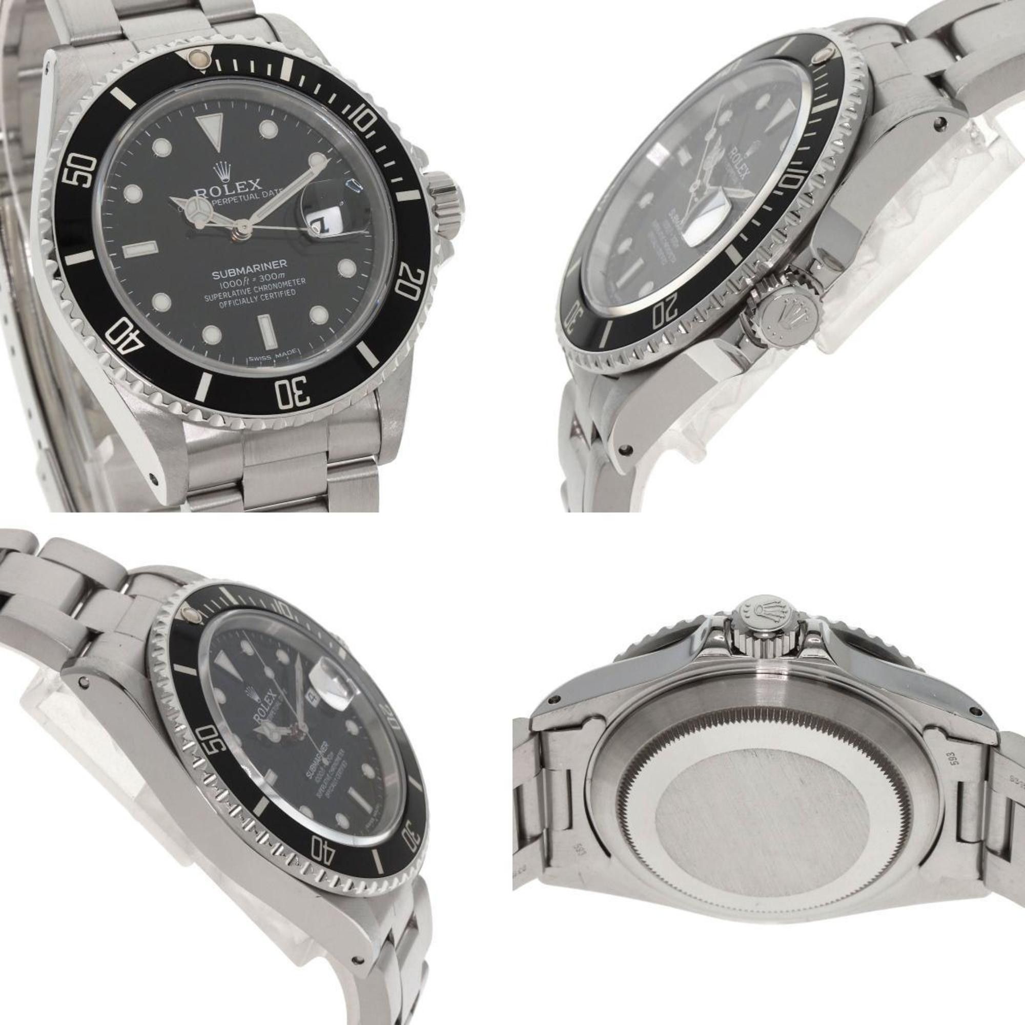 Rolex Rolex 16800 Submariner Triple Zero Bordered Watch Stainless Steel SS Men's ROLEX Size ONE SIZE - 4 Thumbnail
