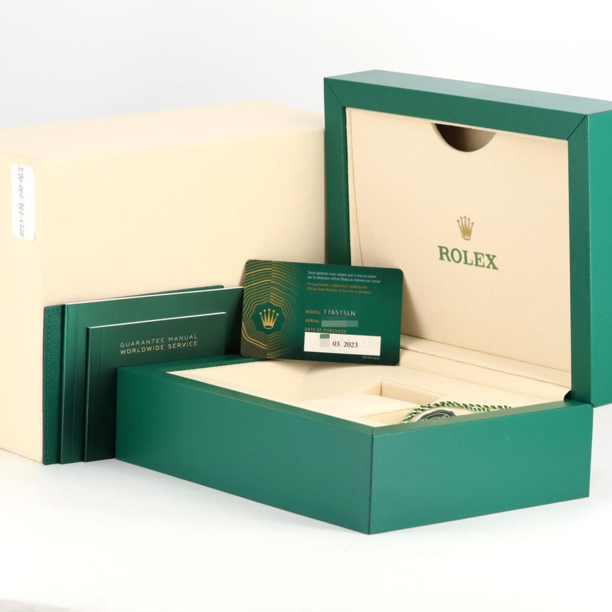 Rolex Rolex Daytona 116515LNA PG/RG Wristwatch Automatic Random Number Size ONE SIZE - 7 Thumbnail