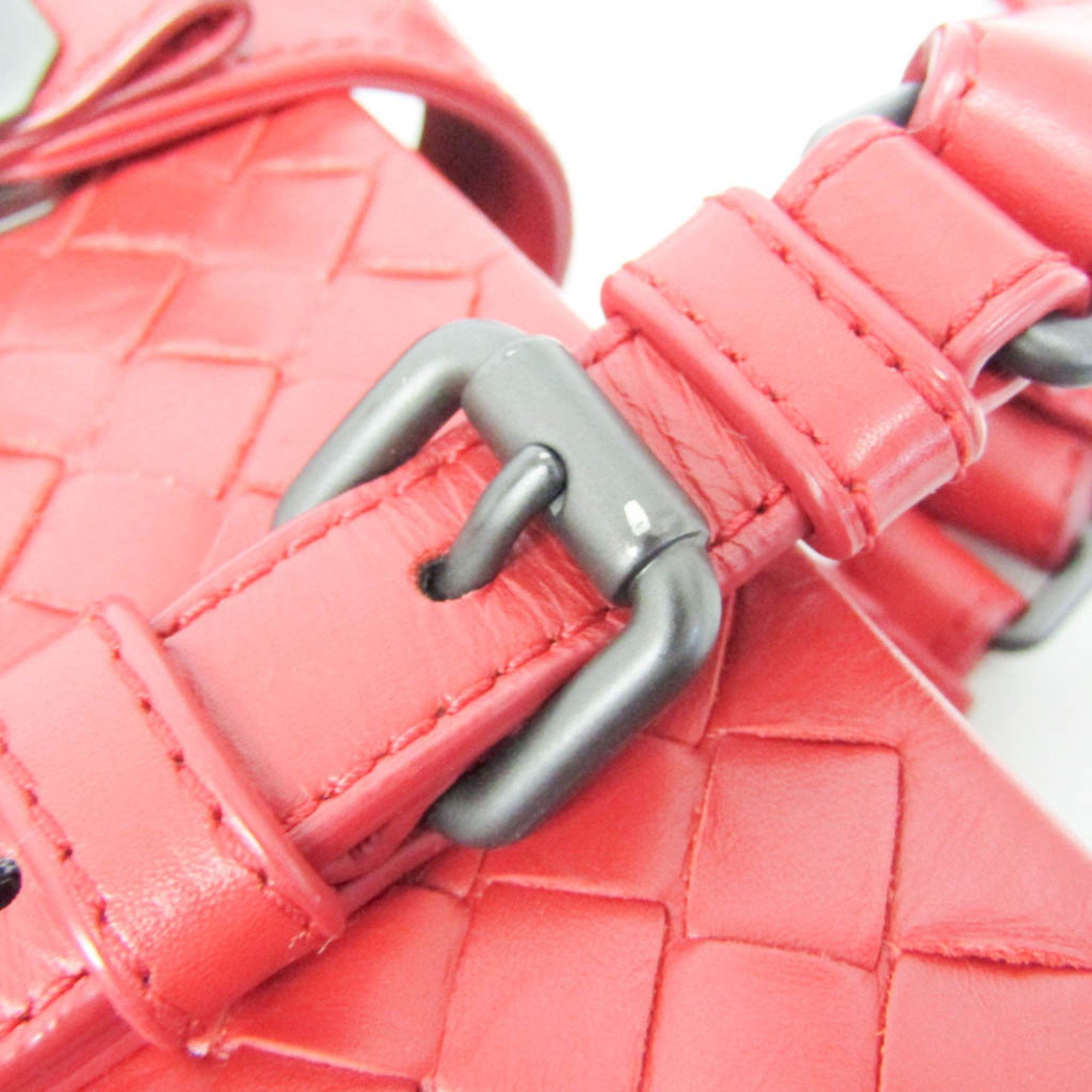 Bottega Veneta Roma Red Leather Handbag (Pre-Owned) Size ONE SIZE - 11 Thumbnail