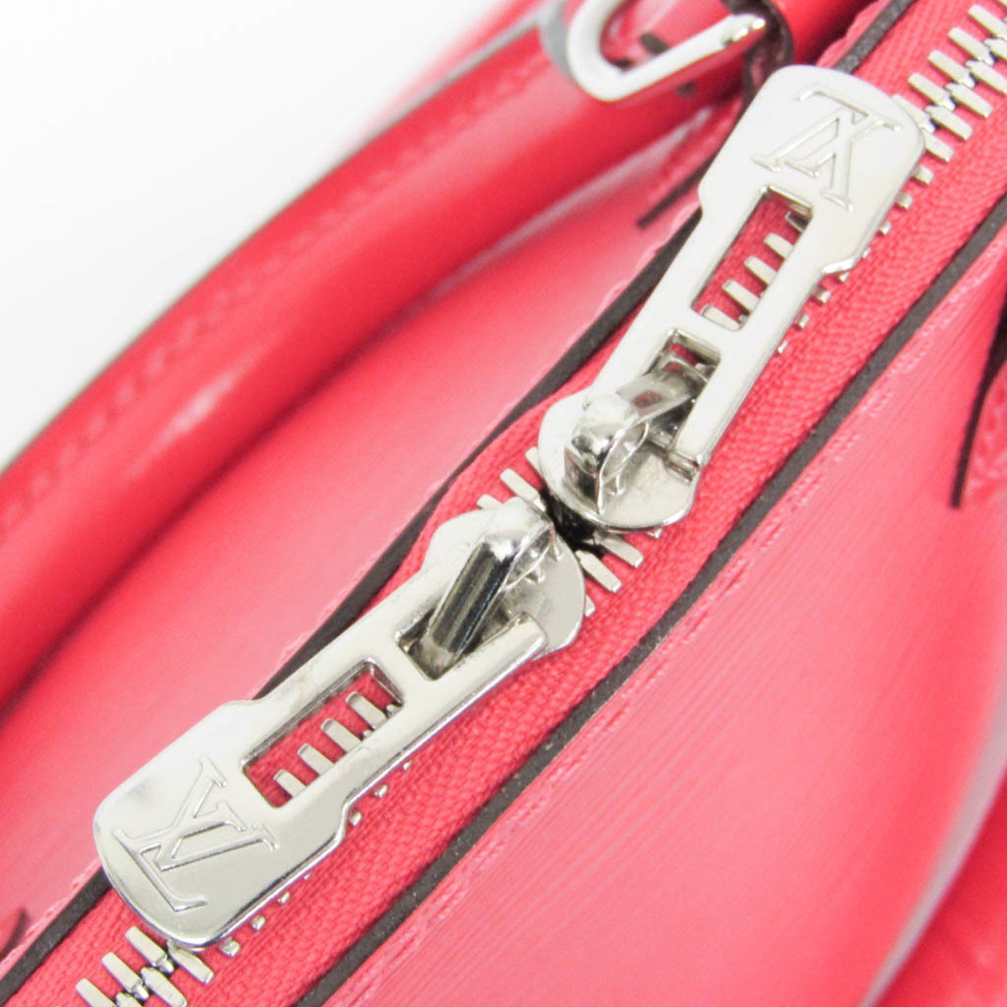 Louis Vuitton Alma Red Leather Handbag (Pre-Owned) Size ONE SIZE - 10 Thumbnail