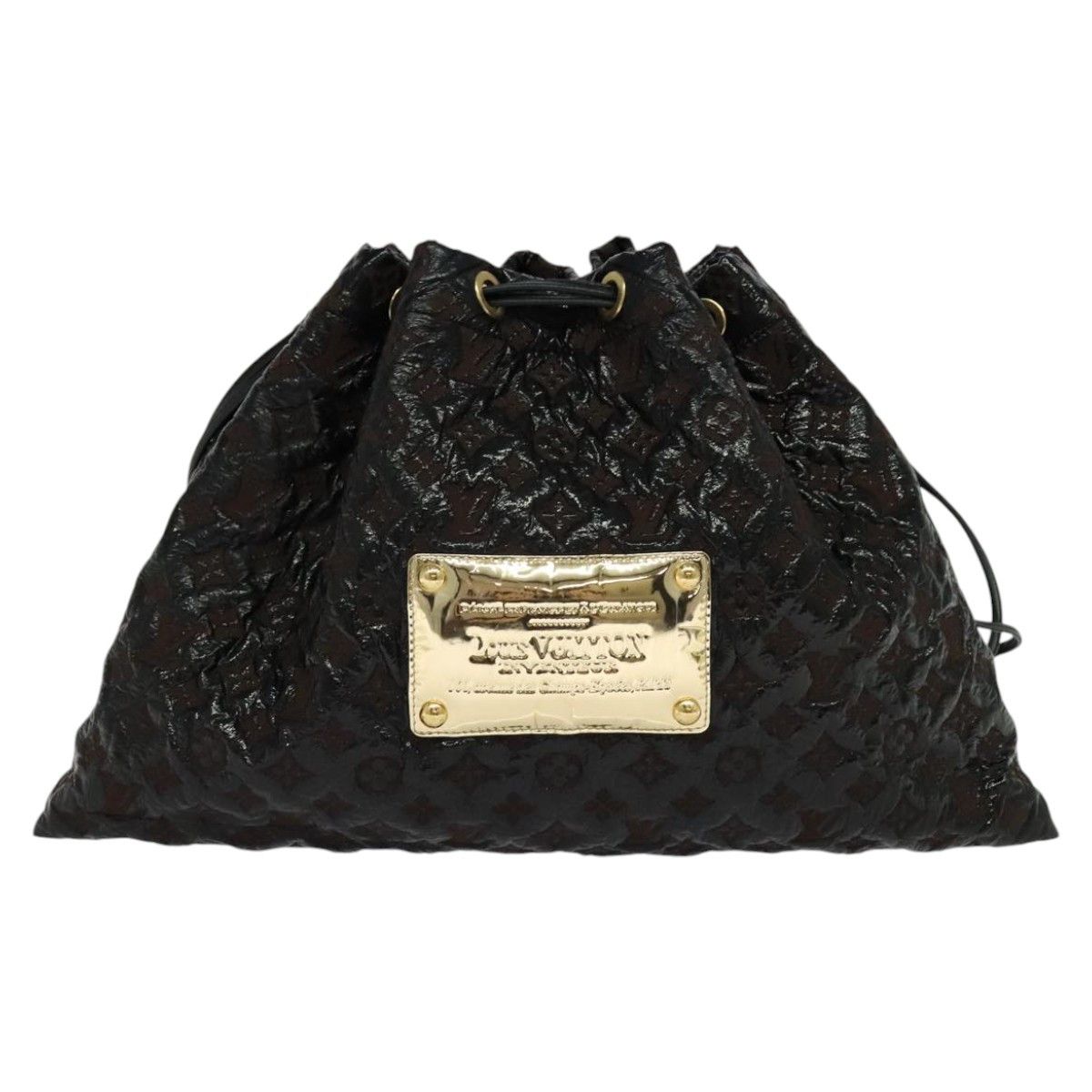 Louis Vuitton Squishy Black Canvas Shoulder Bag (Pre-Owned) Size ONE SIZE - 16 Thumbnail