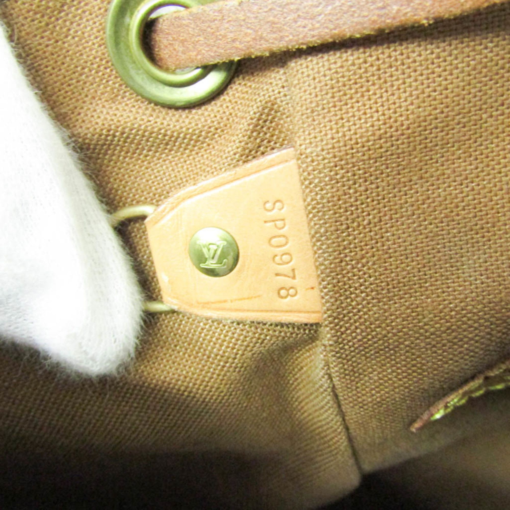 Louis Vuitton Montsouris Mm Brown Canvas Backpack Bag (Pre-Owned) Size ONE SIZE - 14 Thumbnail