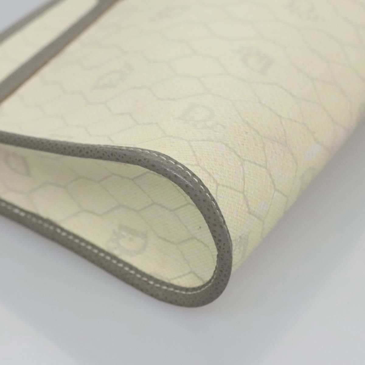 Dior Honeycomb Ecru Canvas Clutch Bag (Pre-Owned) Size ONE SIZE - 7 Thumbnail
