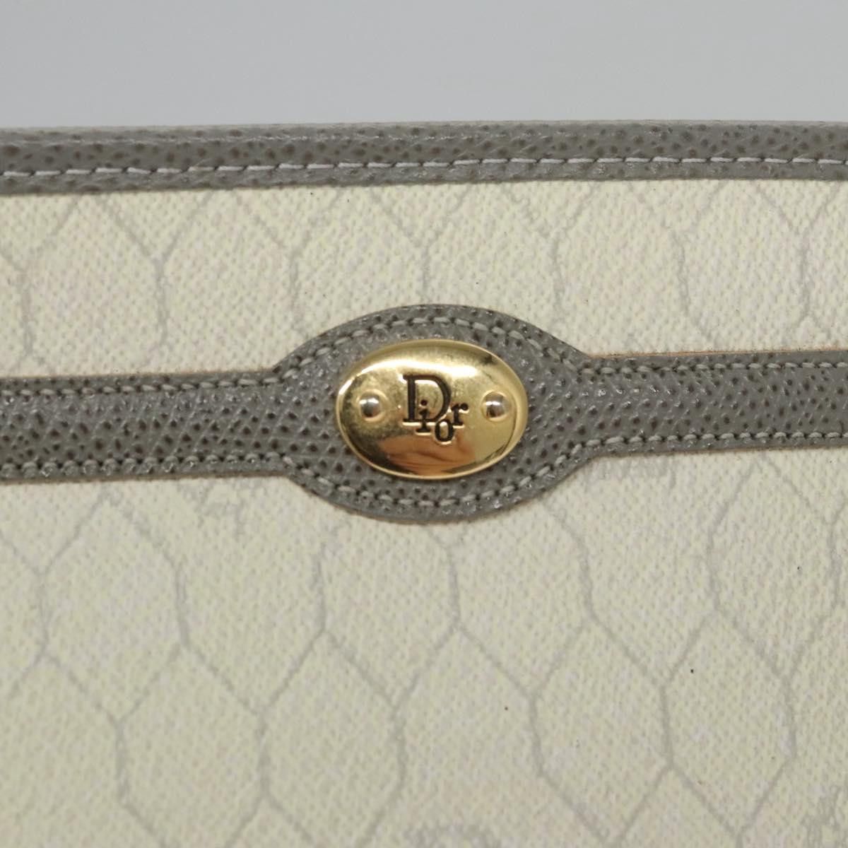 Dior Honeycomb Ecru Canvas Clutch Bag (Pre-Owned) Size ONE SIZE - 11 Thumbnail