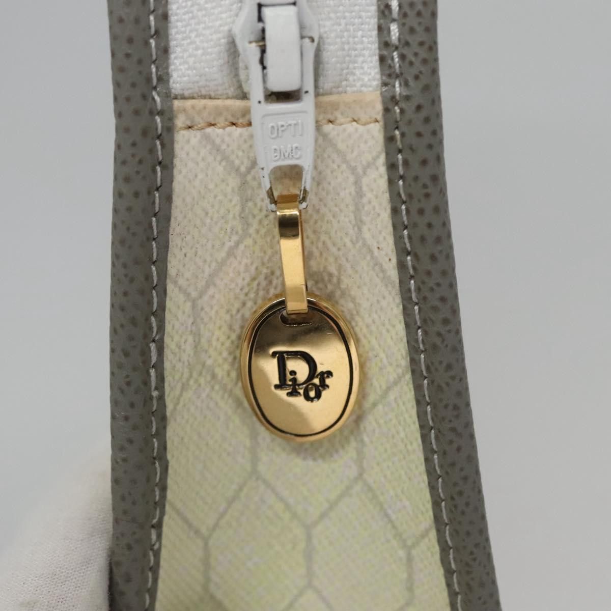 Dior Honeycomb Ecru Canvas Clutch Bag (Pre-Owned) Size ONE SIZE - 8 Thumbnail