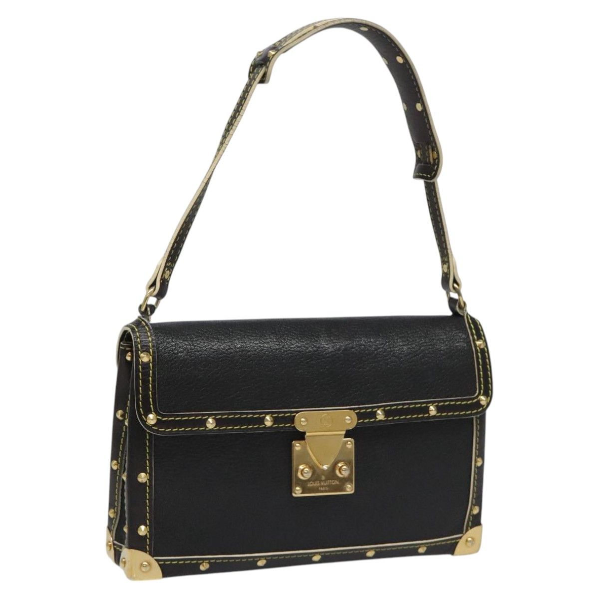 Louis Vuitton Suhali Black Leather Shoulder Bag (Pre-Owned) Size ONE SIZE - 16 Thumbnail