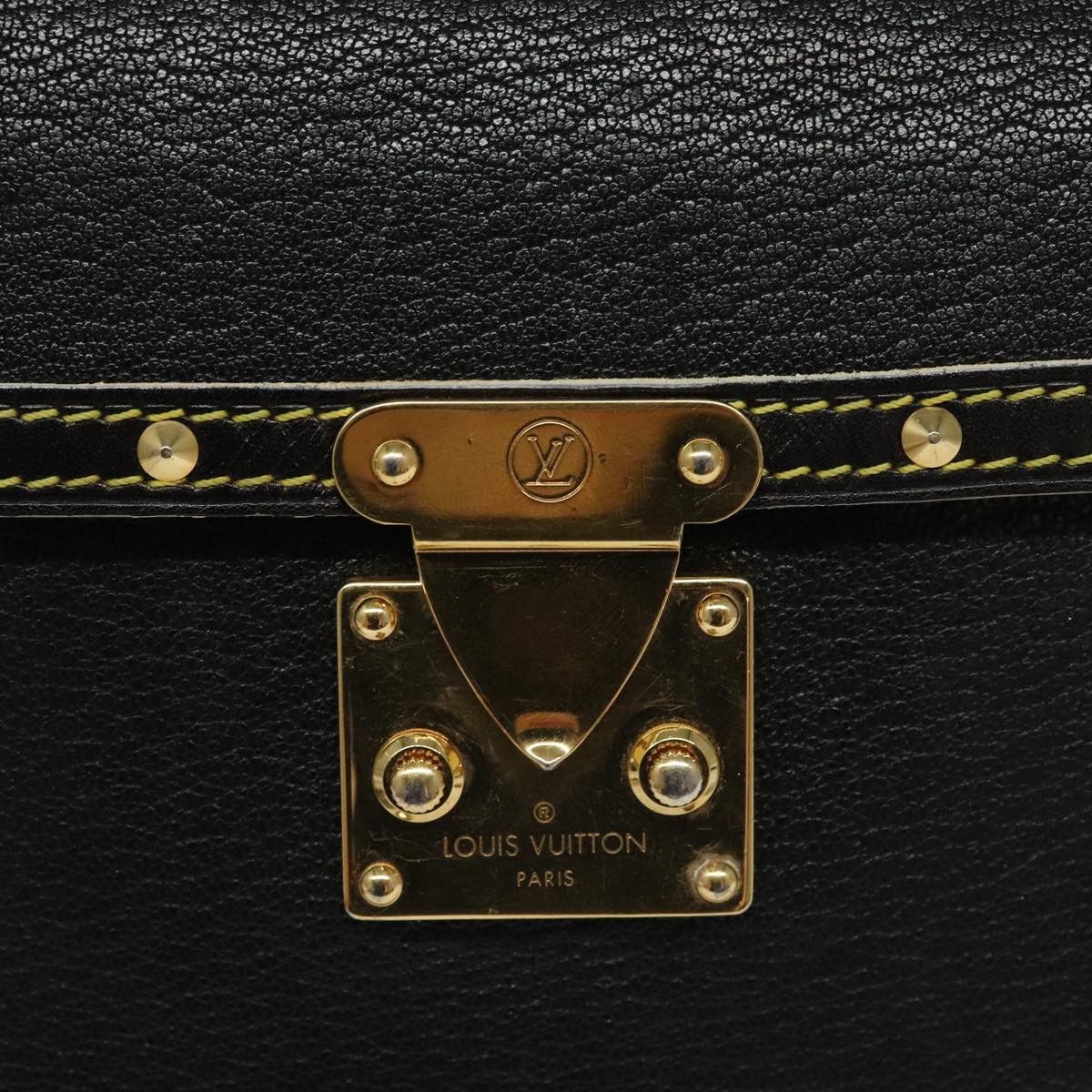 Louis Vuitton Suhali Black Leather Shoulder Bag (Pre-Owned) Size ONE SIZE - 7 Thumbnail