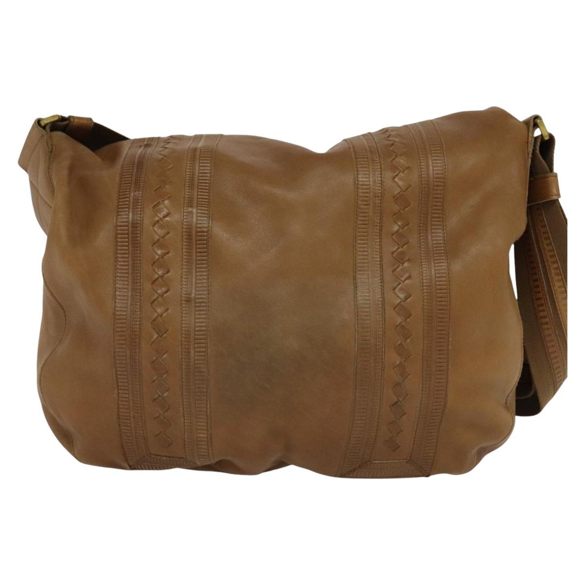 Bottega Veneta Brown Leather Shoulder Bag (Pre-Owned) Size ONE SIZE - 2 Thumbnail