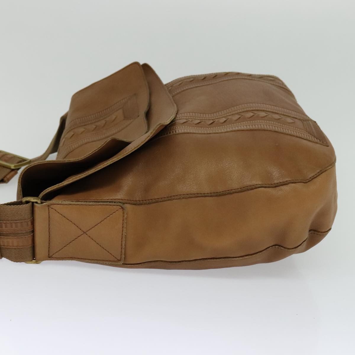 Bottega Veneta Brown Leather Shoulder Bag (Pre-Owned) Size ONE SIZE - 3 Thumbnail