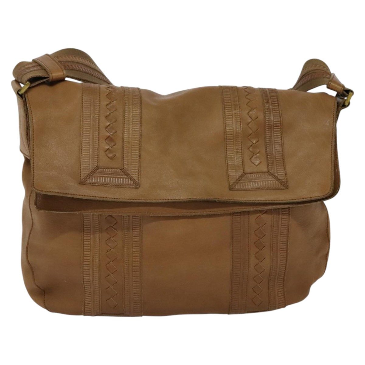 Bottega Veneta Brown Leather Shoulder Bag (Pre-Owned) Size ONE SIZE - 12 Thumbnail