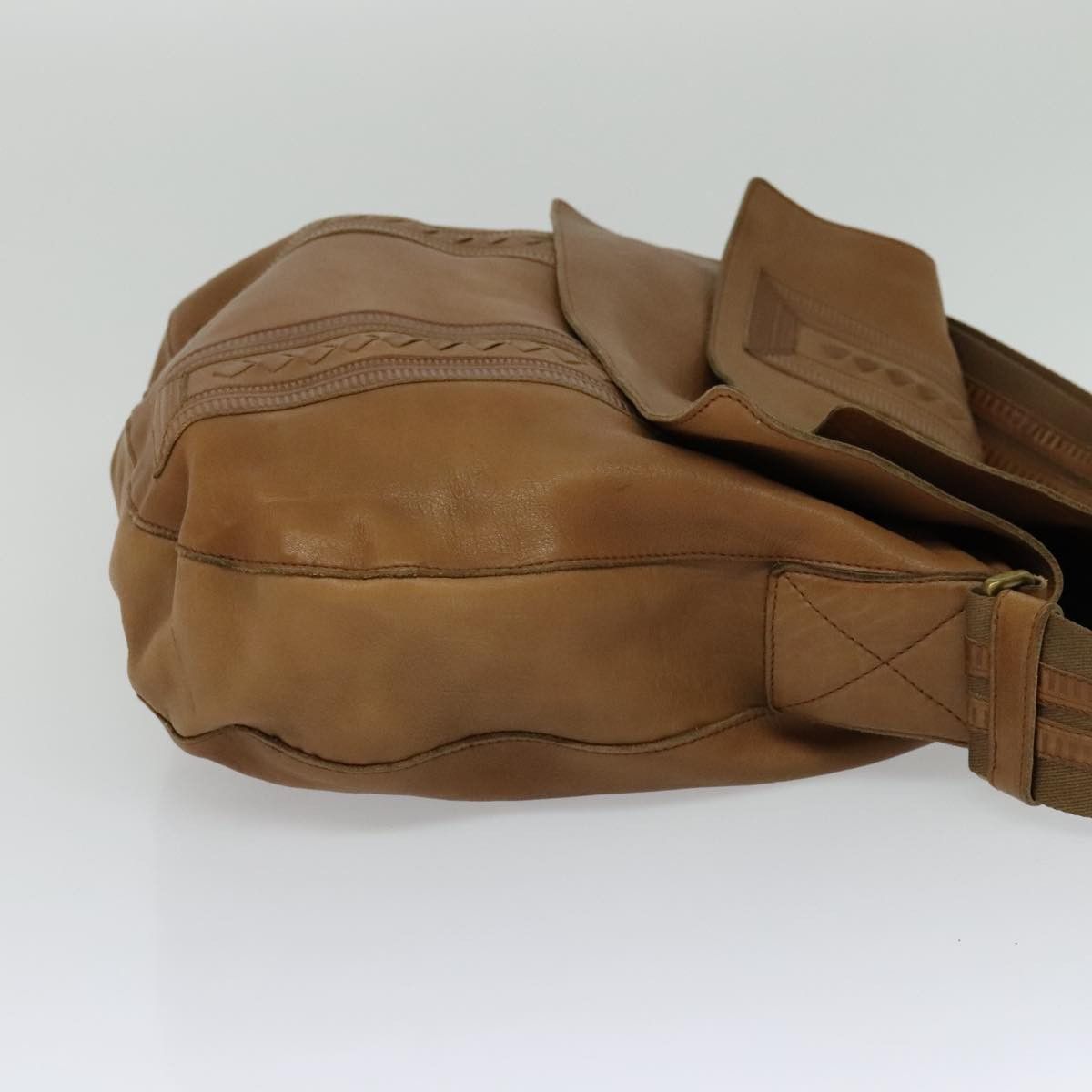Bottega Veneta Brown Leather Shoulder Bag (Pre-Owned) Size ONE SIZE - 4 Thumbnail