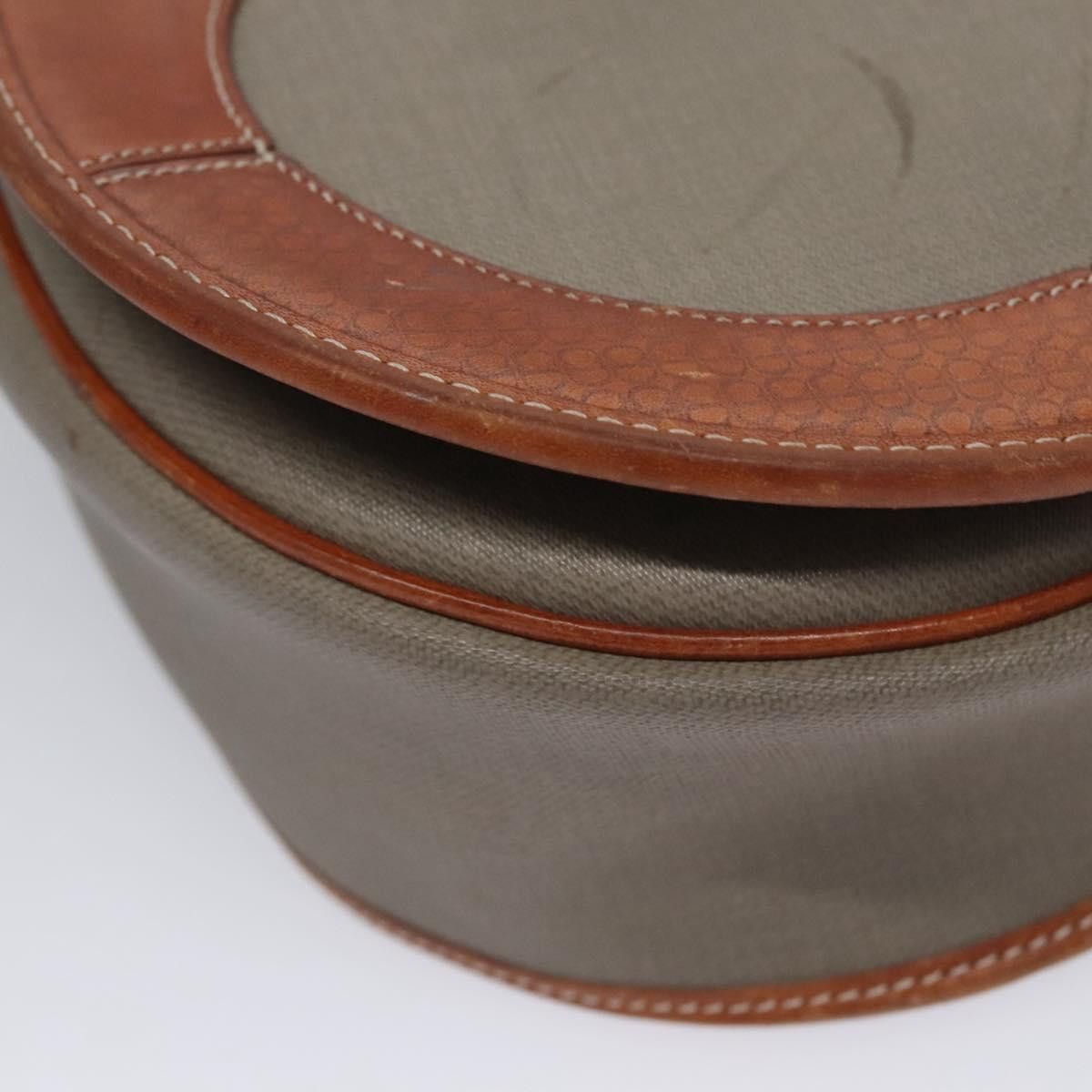 Dior Grey Canvas Shoulder Bag (Pre-Owned) Size ONE SIZE - 18 Thumbnail