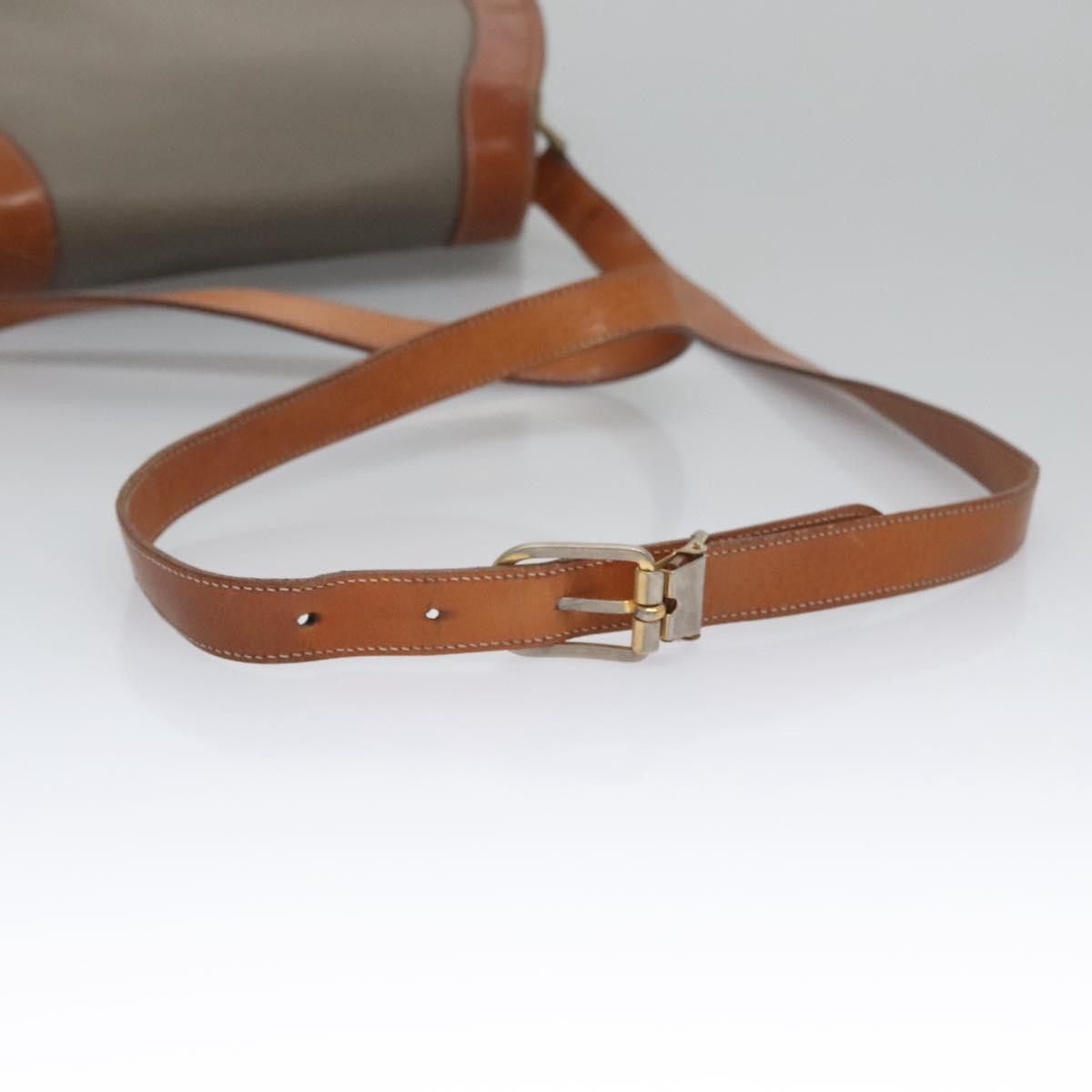 Dior Grey Canvas Shoulder Bag (Pre-Owned) Size ONE SIZE - 5 Thumbnail