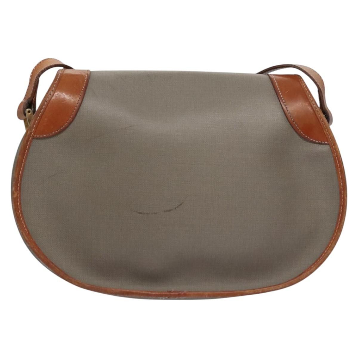 Dior Grey Canvas Shoulder Bag (Pre-Owned) Size ONE SIZE - 2 Thumbnail