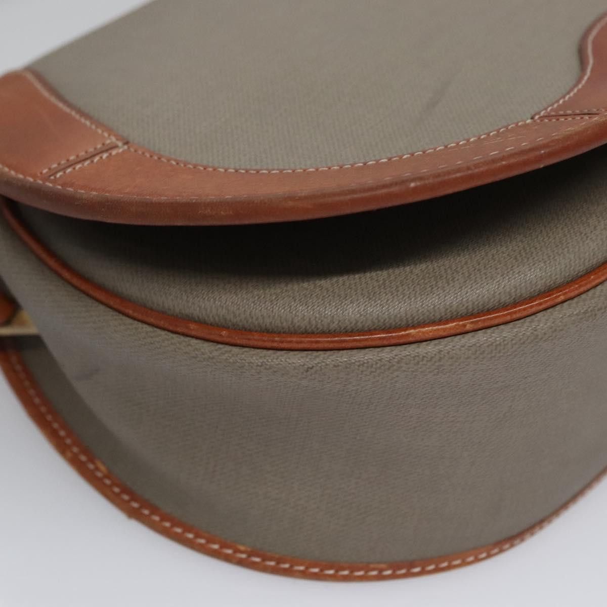 Dior Grey Canvas Shoulder Bag (Pre-Owned) Size ONE SIZE - 7 Thumbnail