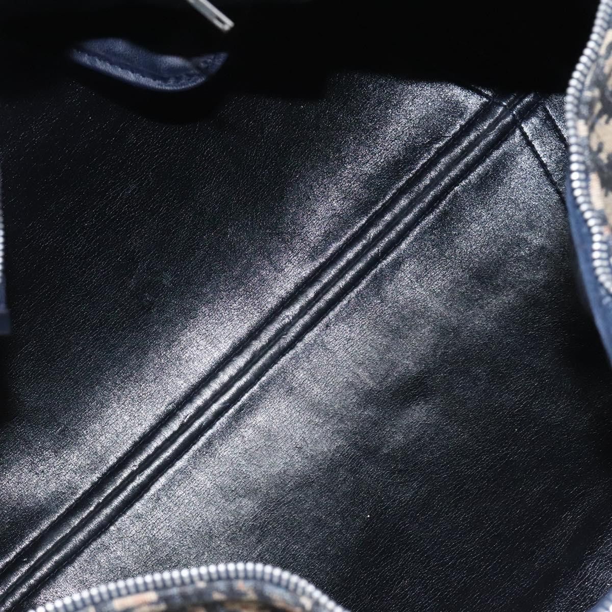 Dior Trotter Navy Canvas Travel Bag (Pre-Owned) Size ONE SIZE - 9 Thumbnail