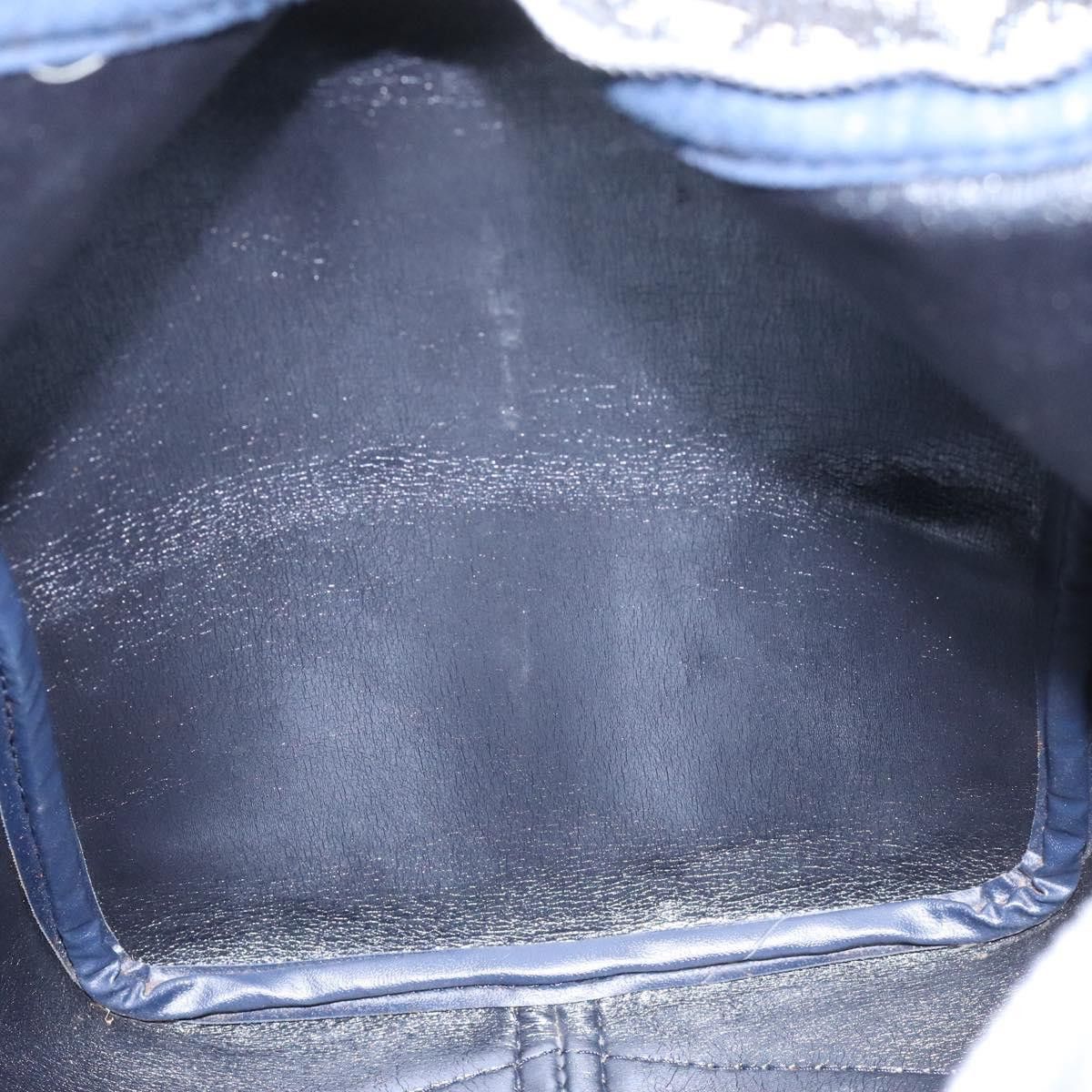 Dior Trotter Navy Canvas Travel Bag (Pre-Owned) Size ONE SIZE - 10 Thumbnail
