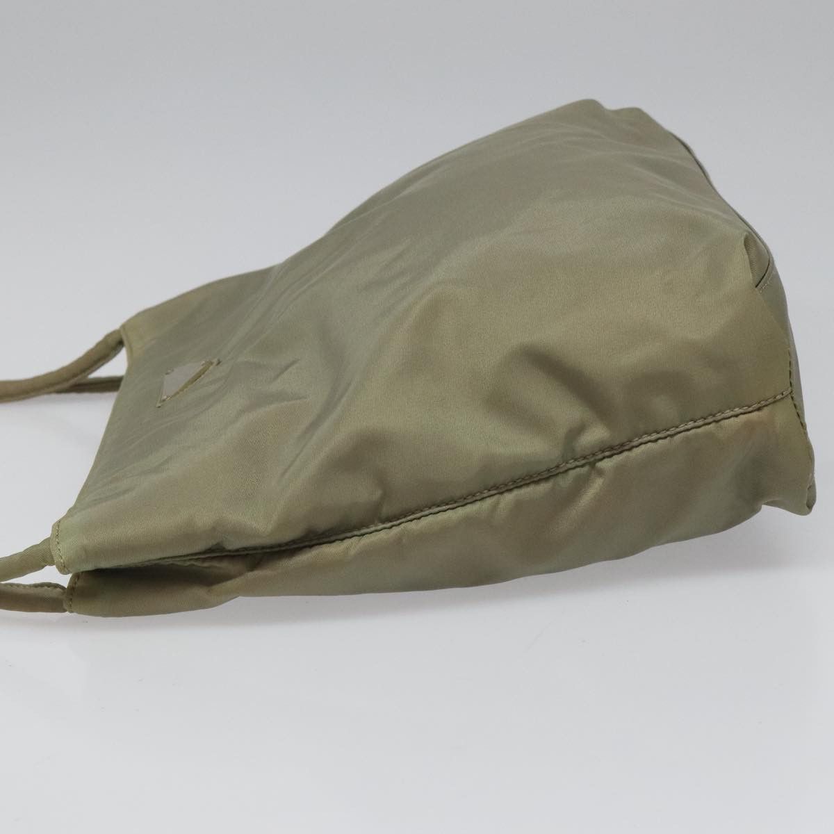 Prada Tessuto Beige Synthetic Shoulder Bag (Pre-Owned) Size ONE SIZE - 4 Thumbnail