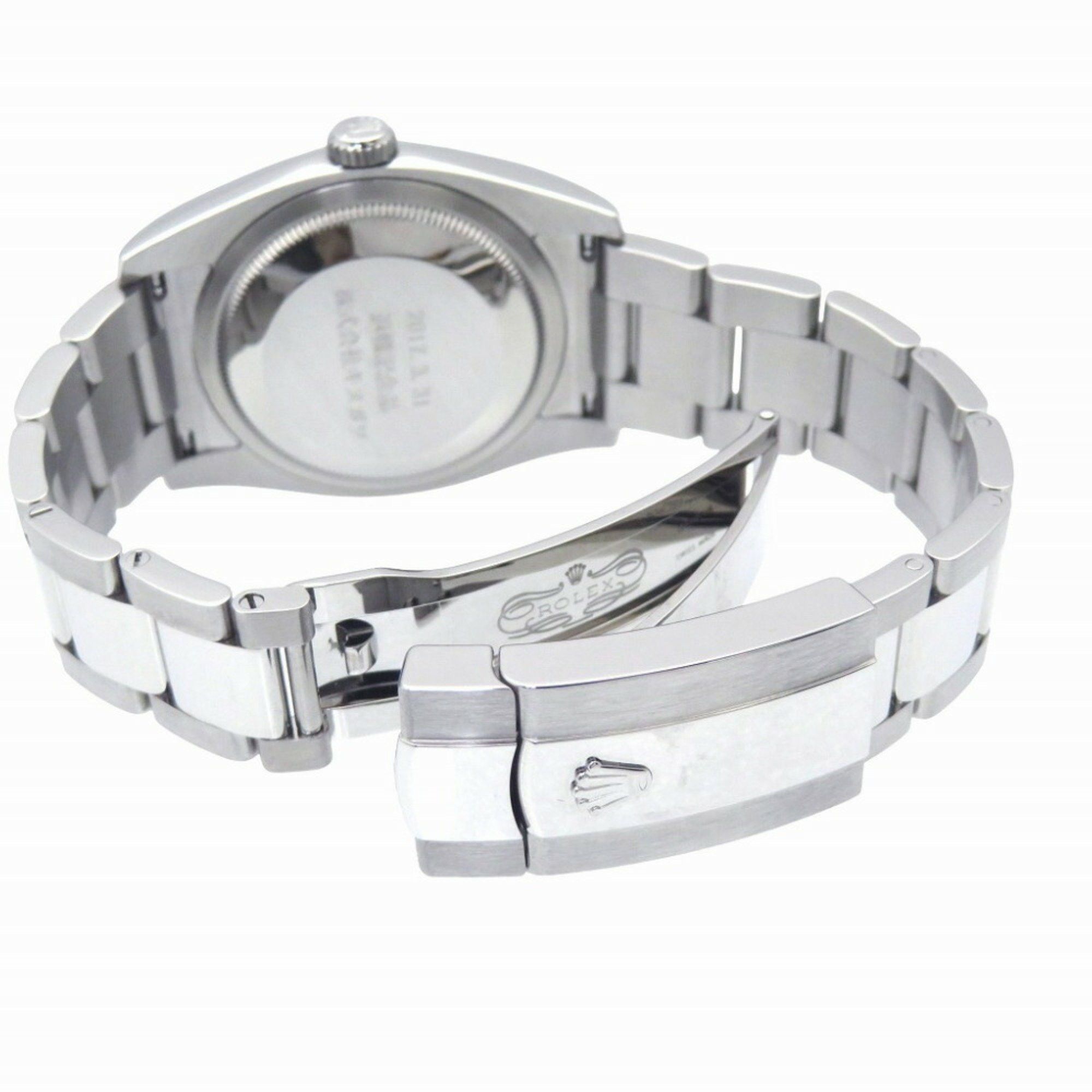 Rolex Rolex Datejust 10P Diamond 116234G Random WG/SS Wristwatch K18 White Gold Silver 1767ROLEX Men's Size ONE SIZE - 6 Thumbnail