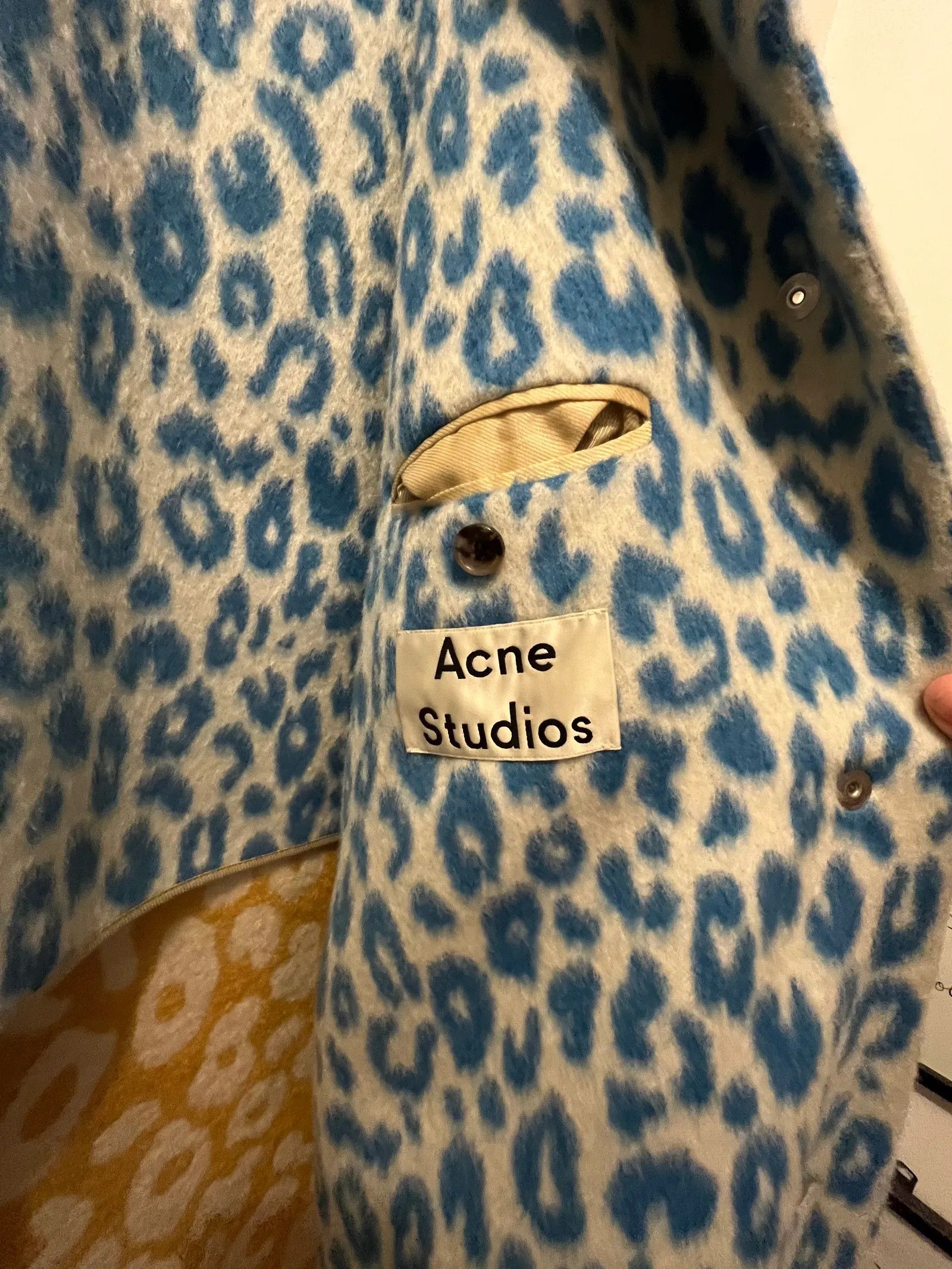 Acne Studios Acne Studios Bertilyn Leo Coat Size XS / US 0-2 / IT 36-38 - 4 Thumbnail
