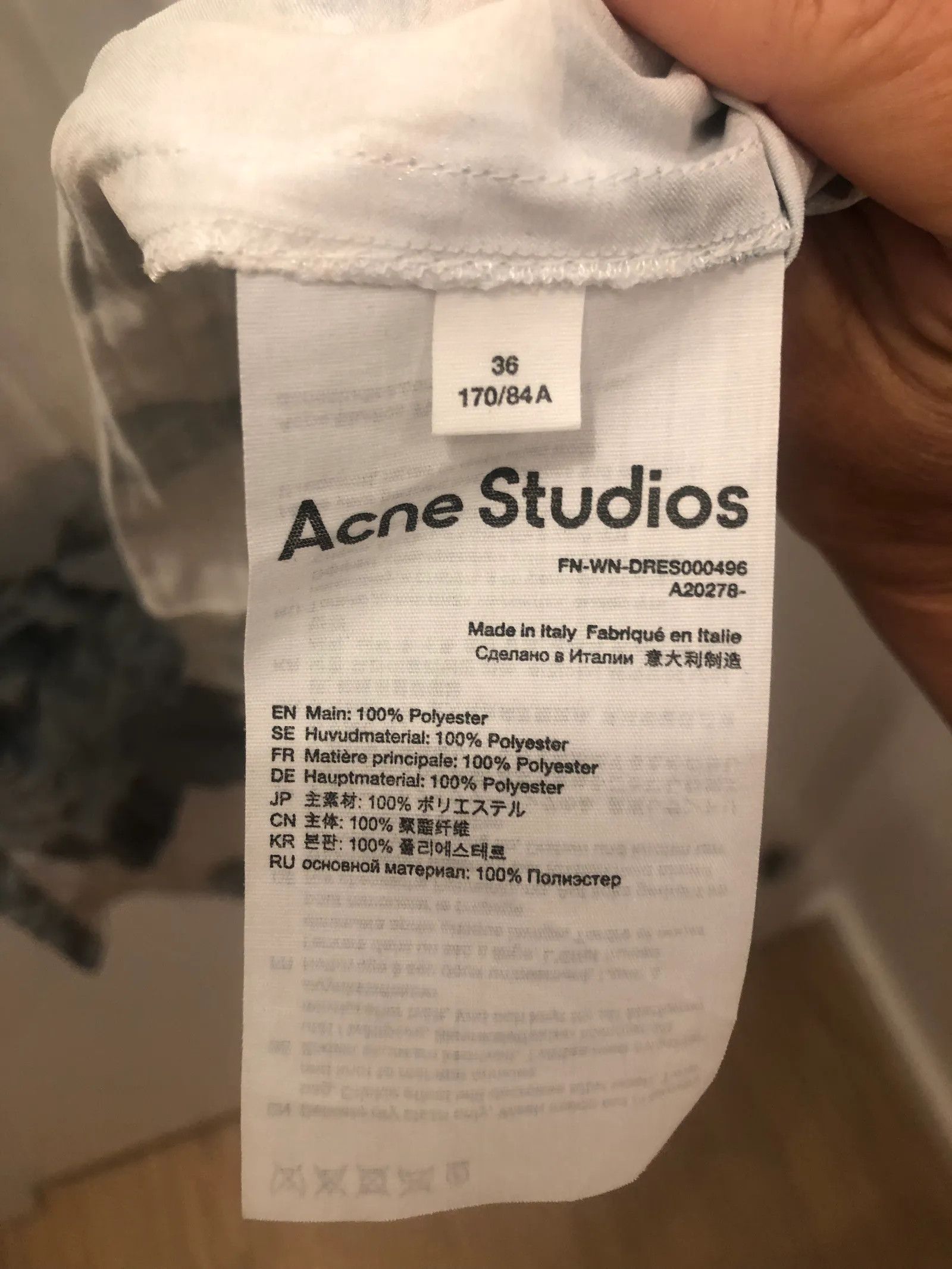 Acne Studios Acne Studios Dress Size XS / US 0-2 / IT 36-38 - 4 Thumbnail