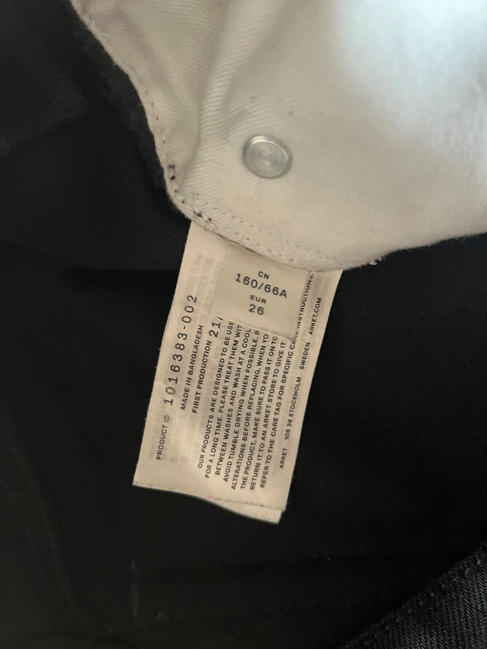 Arket Arket Jeans Size 26" / US 2 / IT 38 - 2 Thumbnail