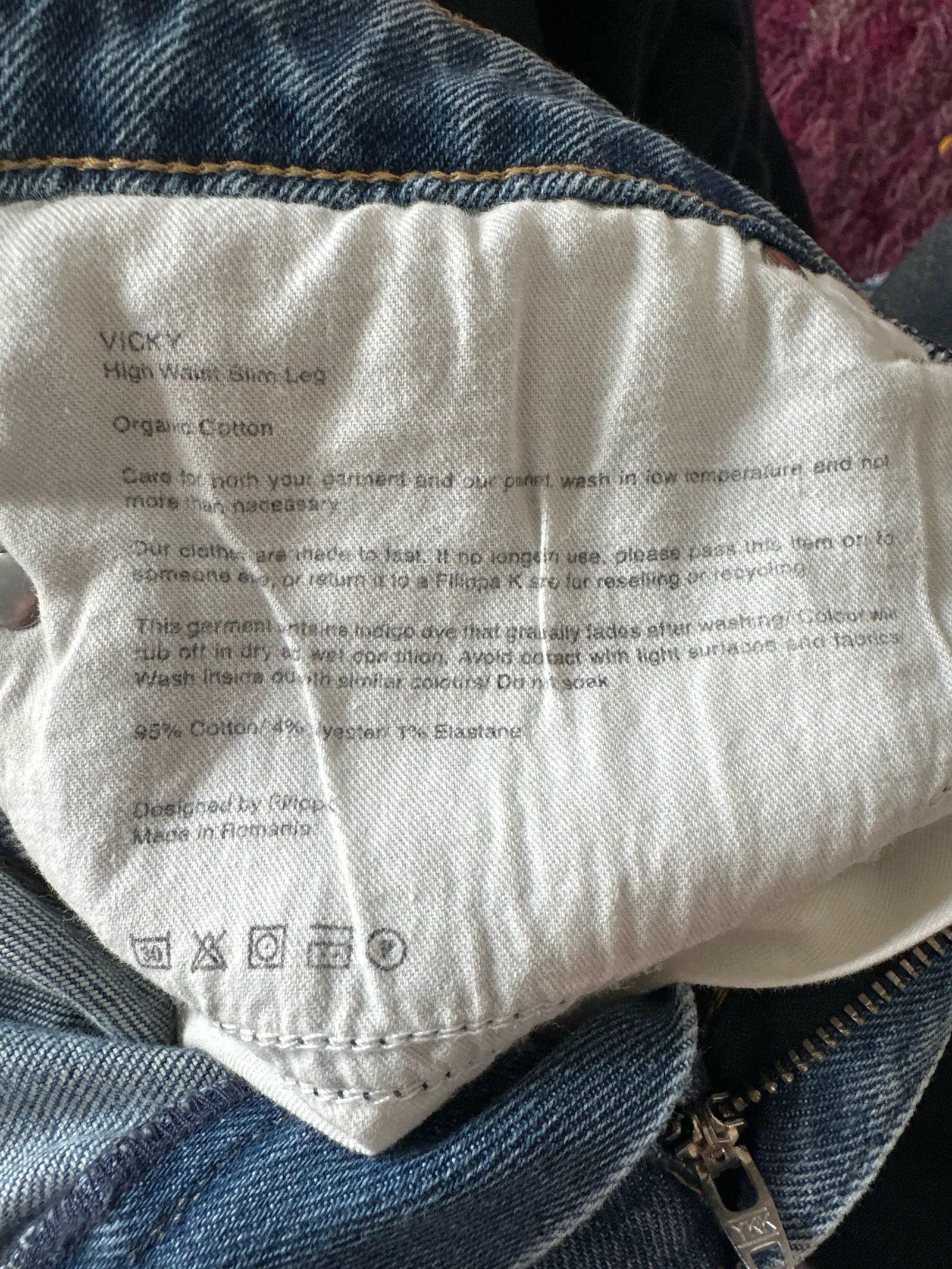 Filippa K Filippa K Vicky high waist slim leg Jeans Size 36" / US 14 / IT 50 - 3 Thumbnail