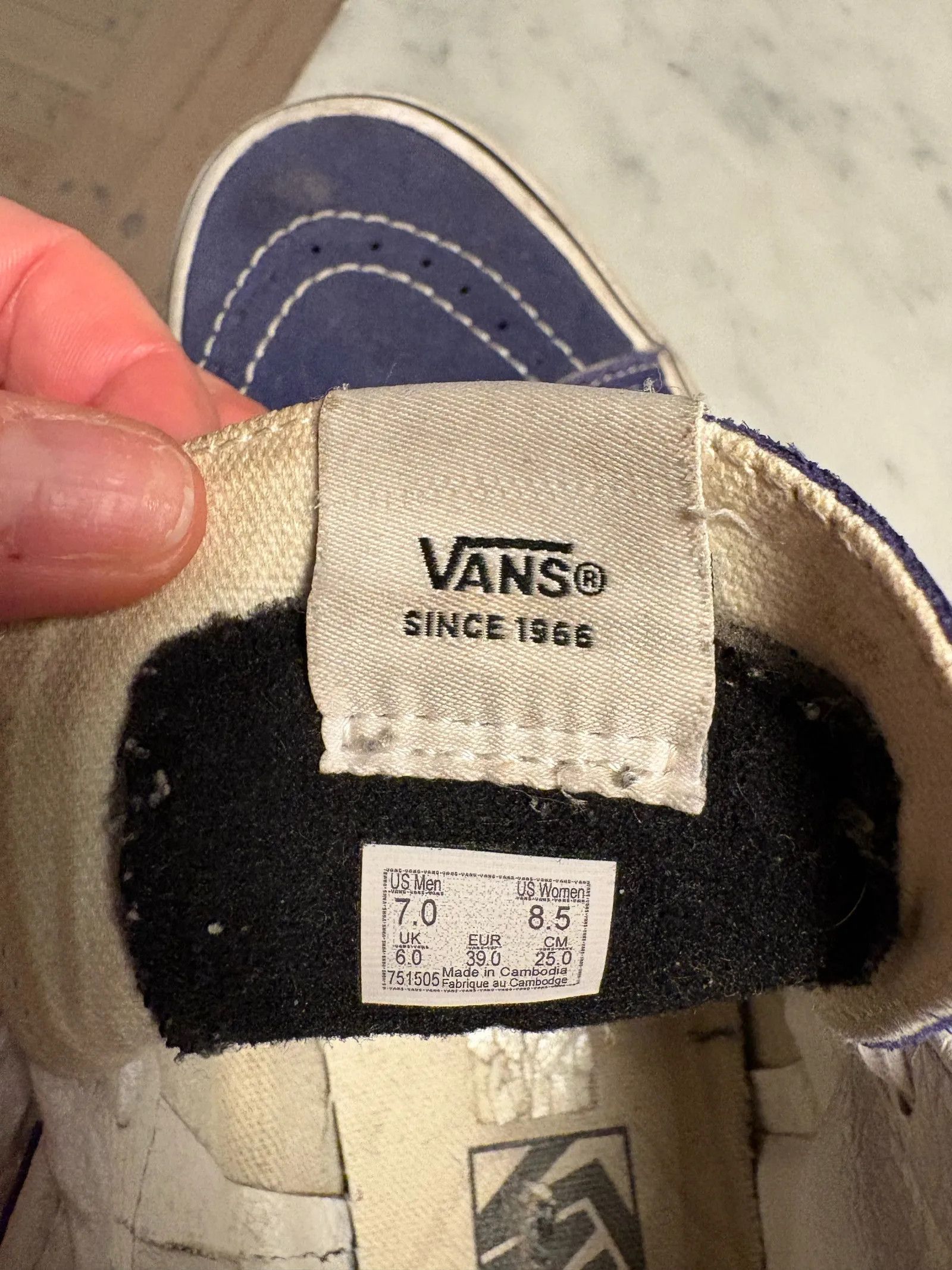Vans Vans Vans off the wall Sneakers Size US 9 / IT 39 - 3 Thumbnail