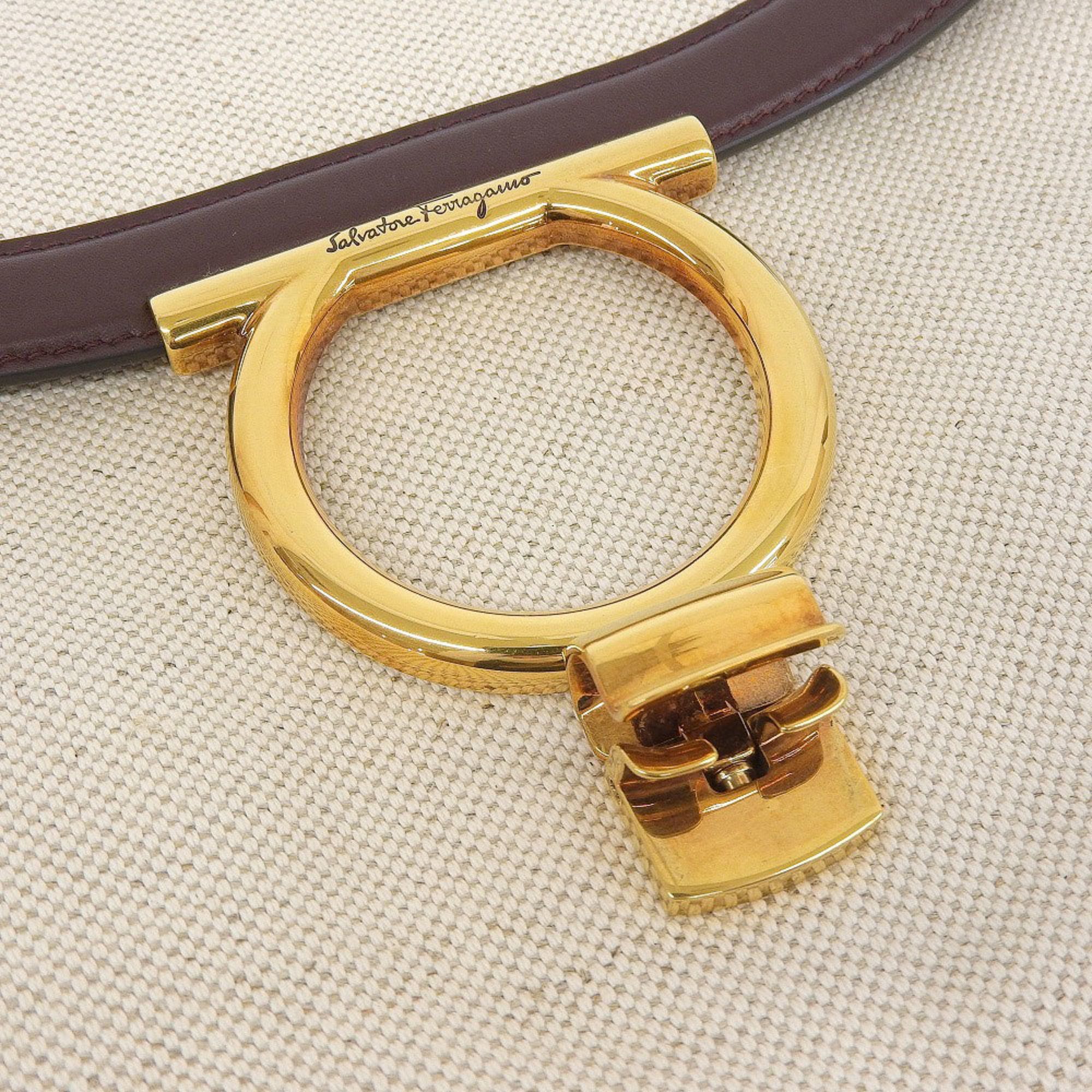 Salvatore Ferragamo Salvatore Ferragamo Gancini Bag EE 21 2943 Handbag Size ONE SIZE - 5 Thumbnail