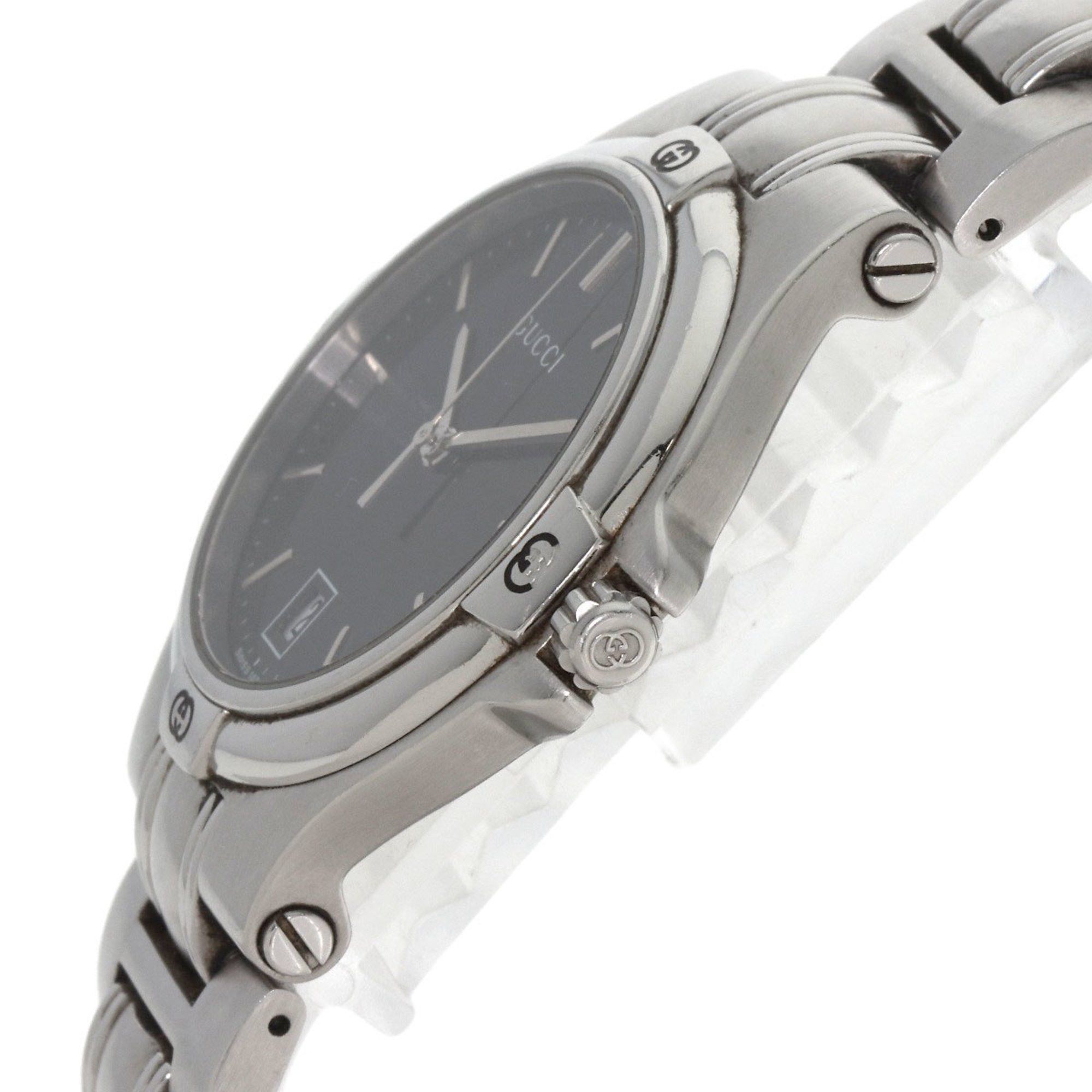 Gucci Gucci 9040M Double G Watch Stainless Steel SS Men's GUCCI Size ONE SIZE - 5 Thumbnail