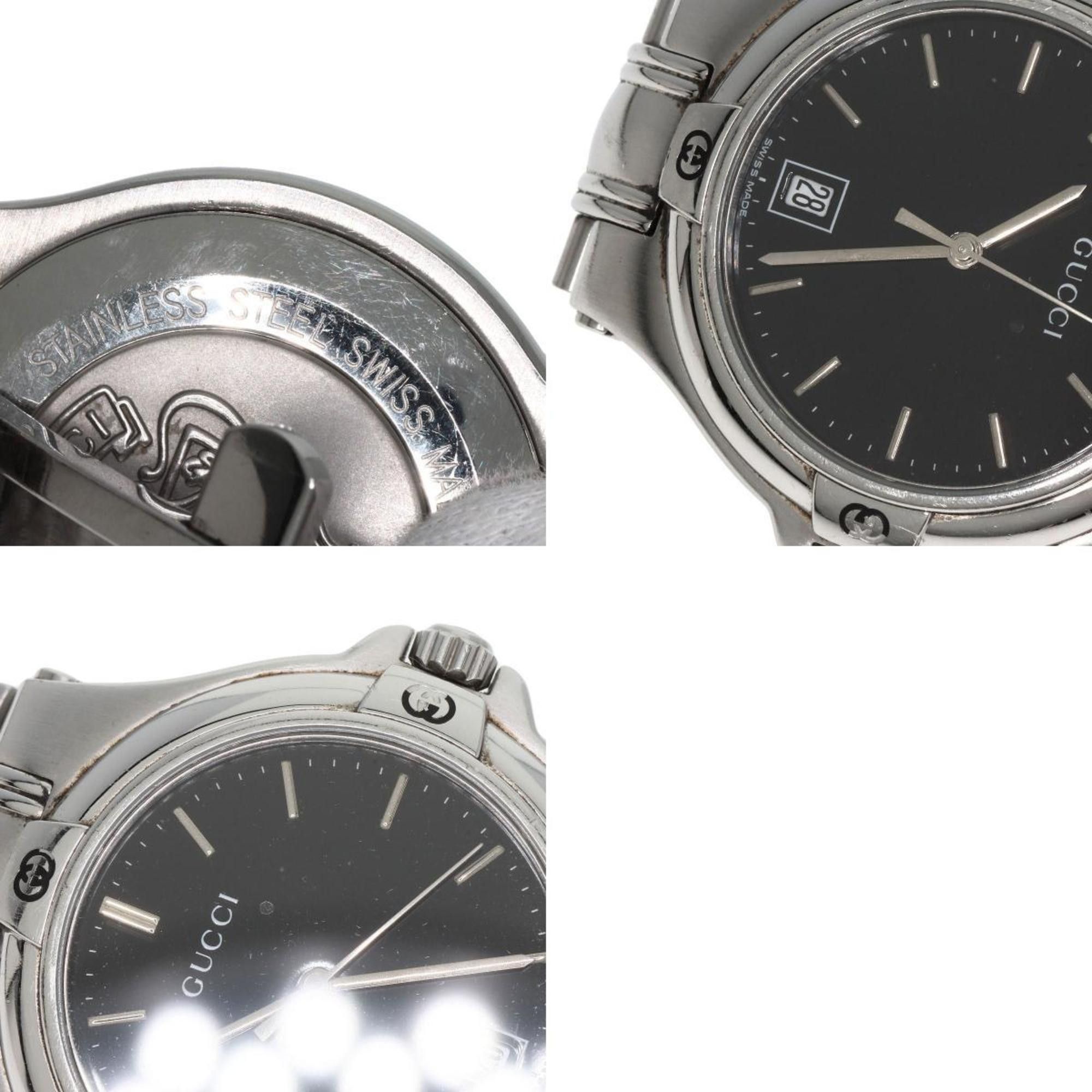 Gucci Gucci 9040M Double G Watch Stainless Steel SS Men's GUCCI Size ONE SIZE - 10 Thumbnail