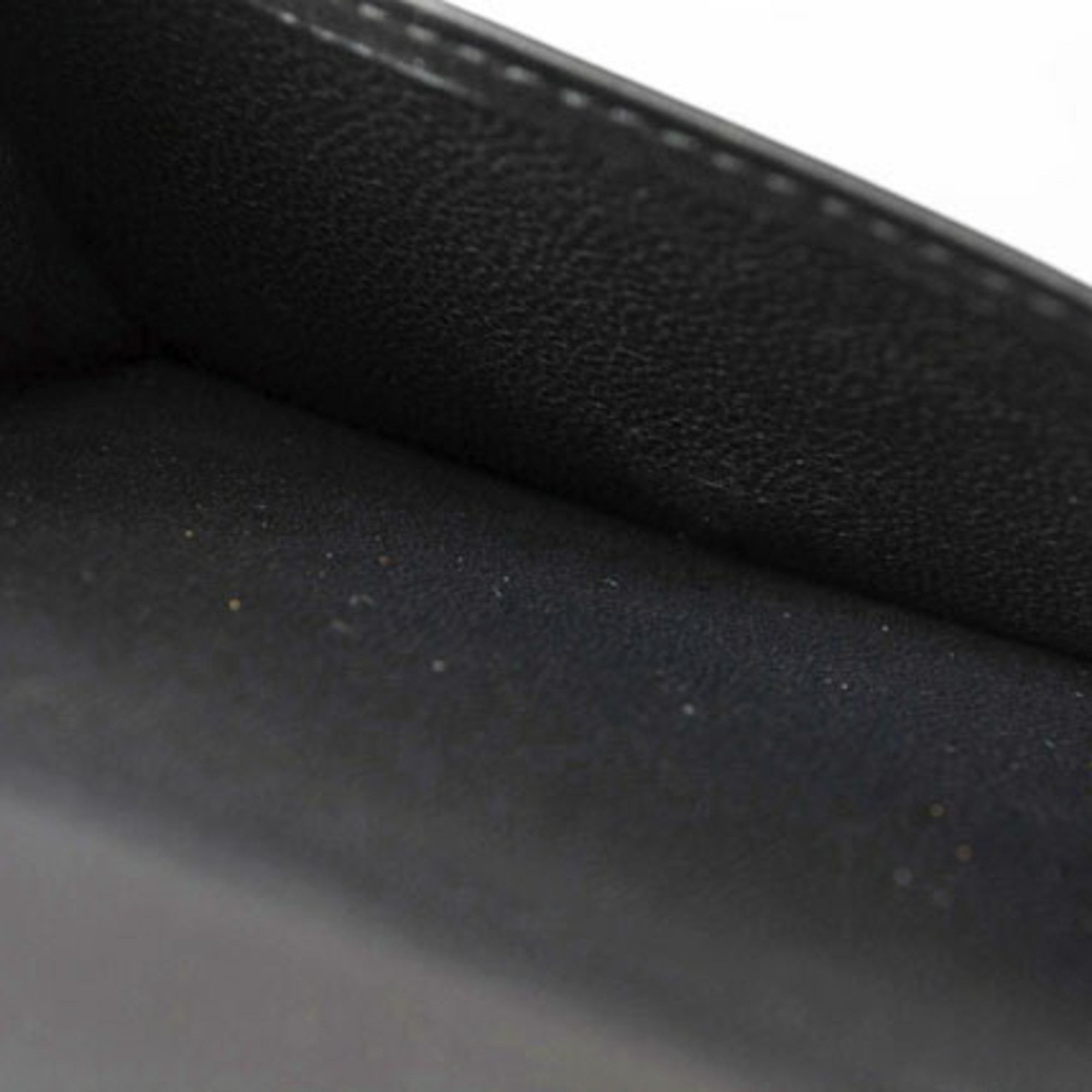 Bottega Veneta Bottega Veneta Tri-fold Wallet BOTTEGA VENETA Intrecciato 515385 VO0B2 Black Light Grey Size ONE SIZE - 6 Thumbnail